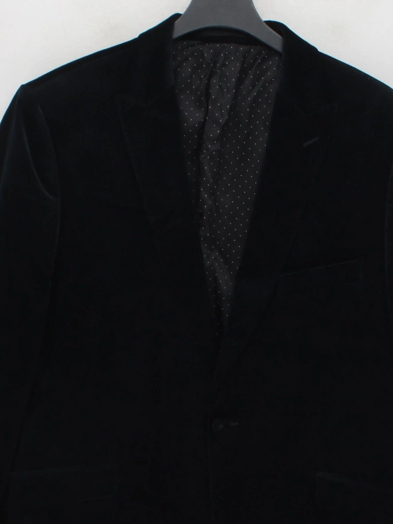 John Lewis Men's Blazer Chest: 44 in Black Cotton - Image 3