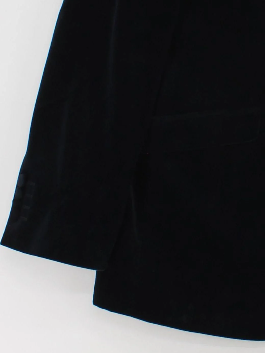 John Lewis Men's Blazer Chest: 44 in Black Cotton - Image 4