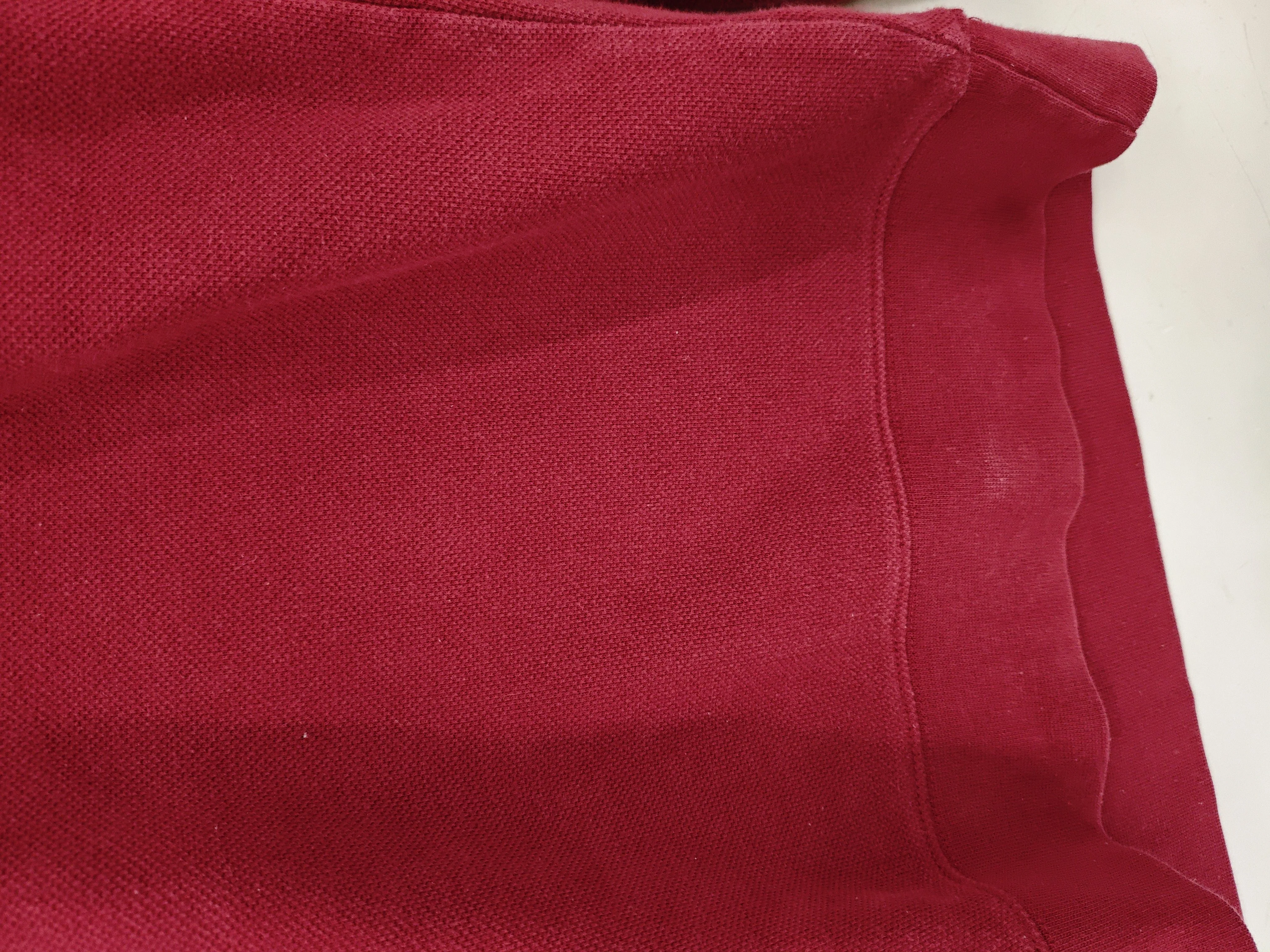 John Lewis Men's Hoodie M Red 100% Cotton Pullover - Image 5