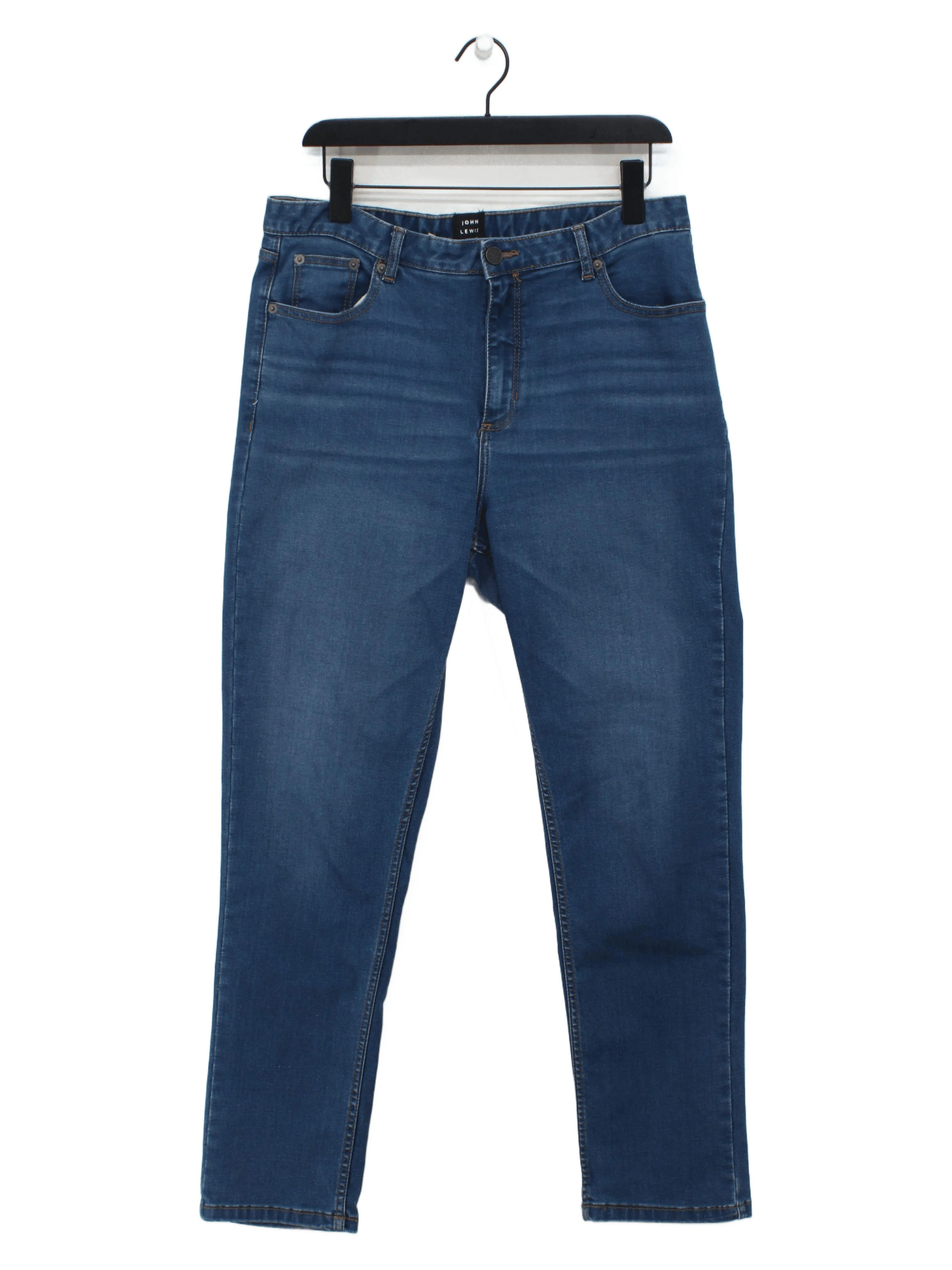 John Lewis Men's Jeans W 32 in Blue Cotton