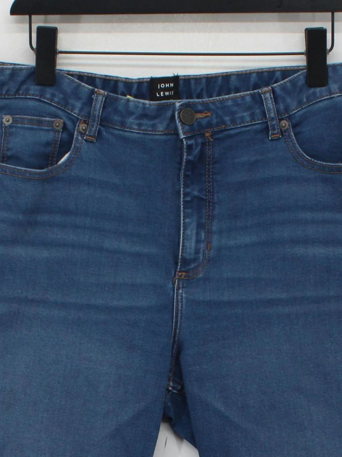 John Lewis Men's Jeans W 32 in Blue Cotton - Image 3