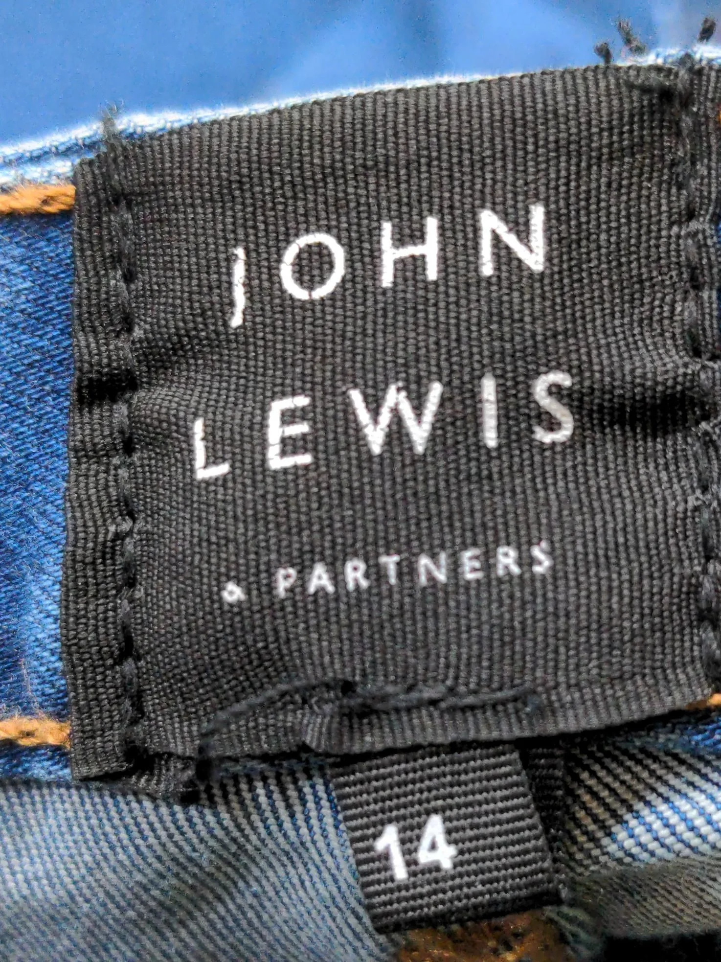 John Lewis Men's Jeans W 32 in Blue Cotton - Image 5