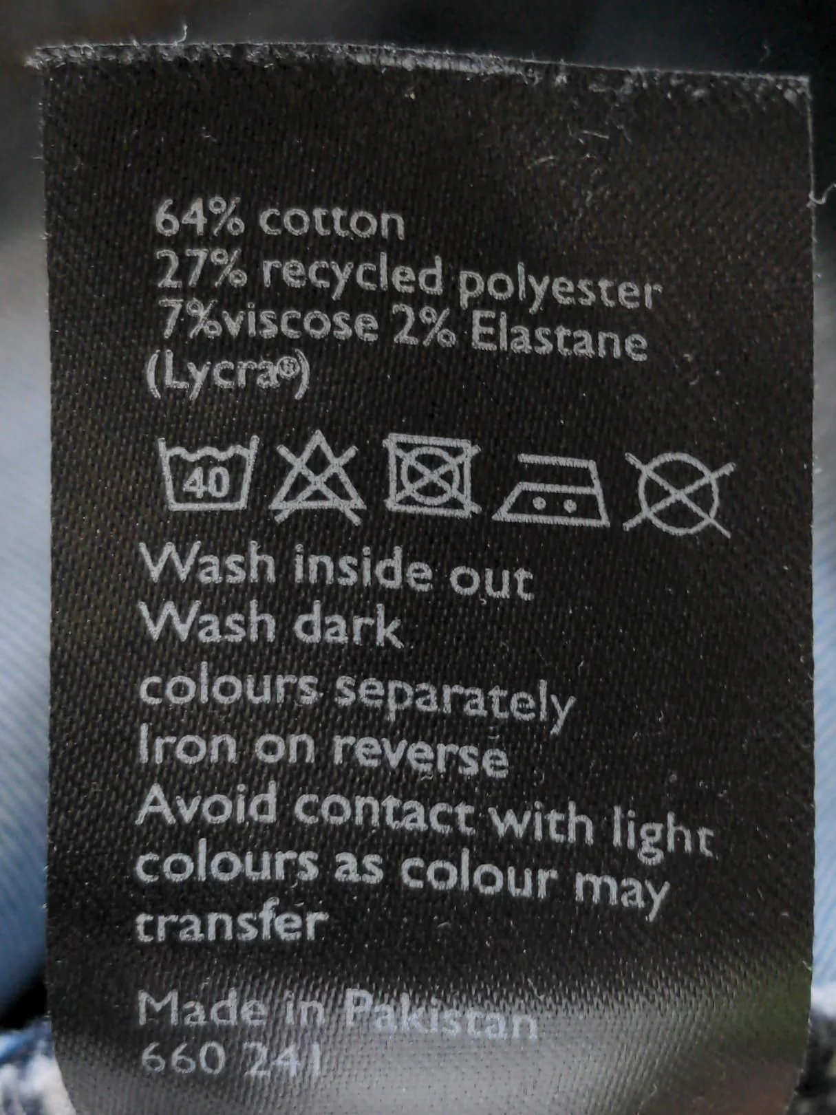 John Lewis Men's Jeans W 32 in Blue Cotton - Image 6