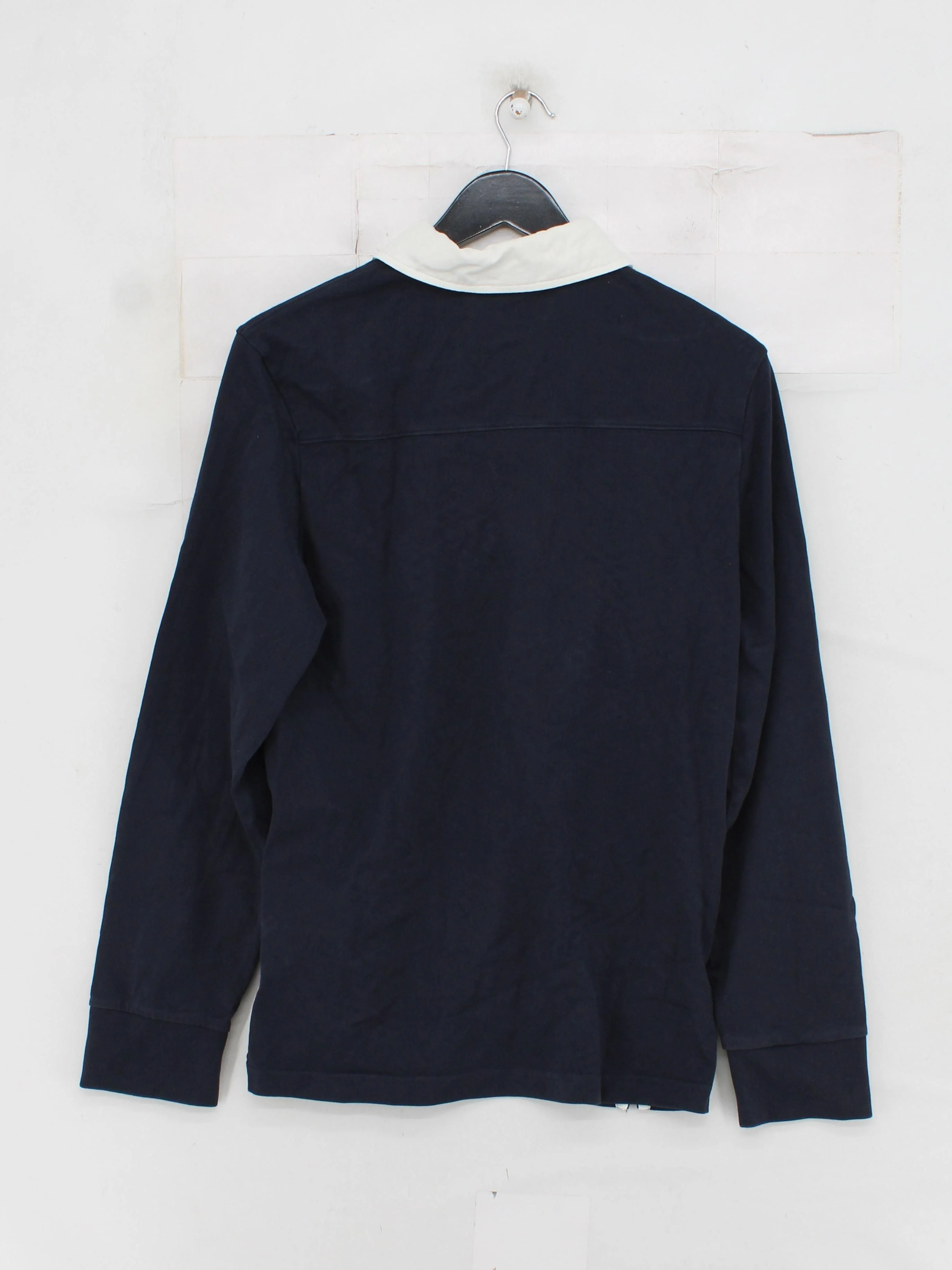 John Lewis Men's Polo S Blue 100% Cotton Basic - Image 2