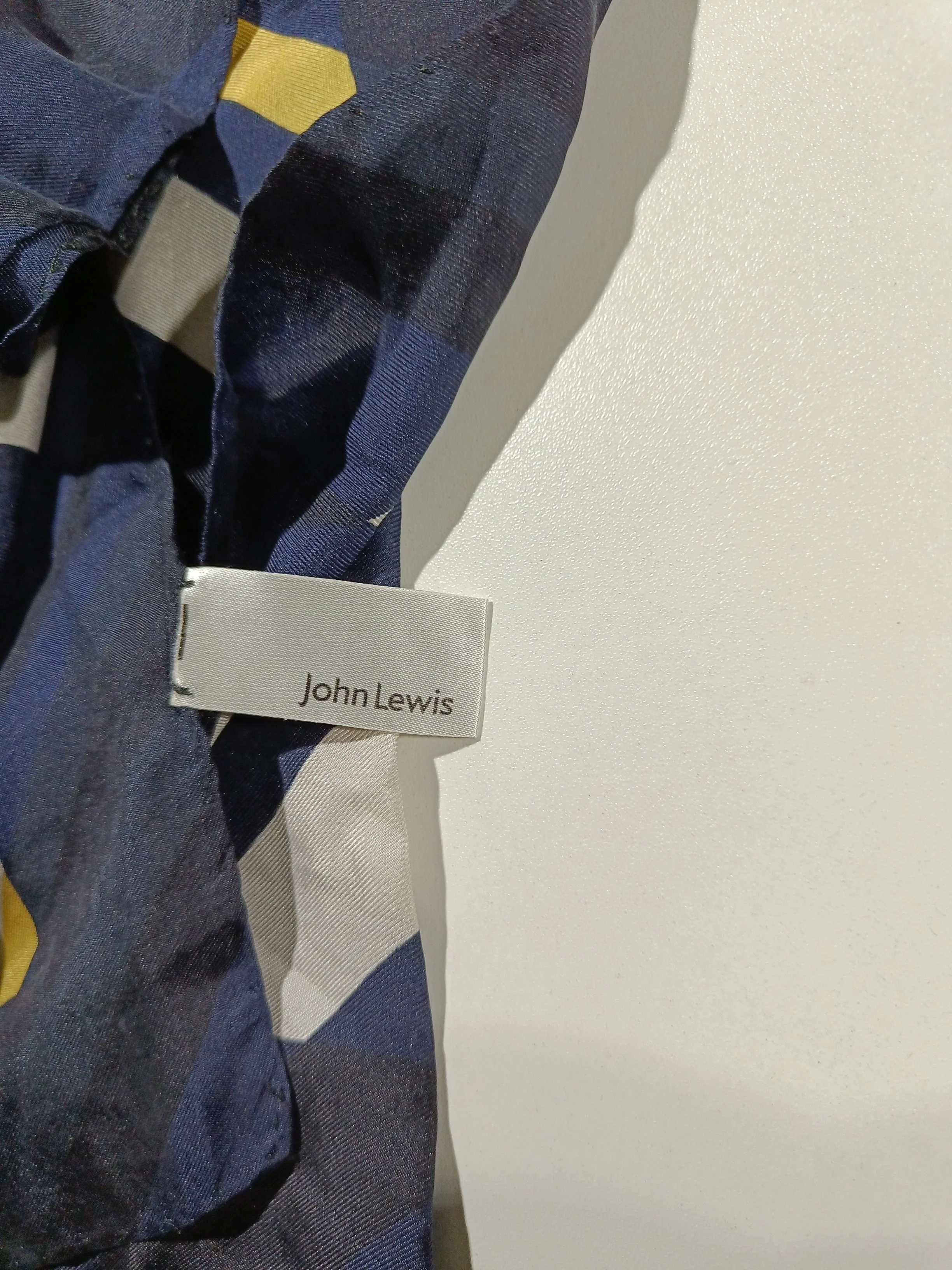 John Lewis Men's Scarf Multi Striped 100% Silk Scarf - Image 5