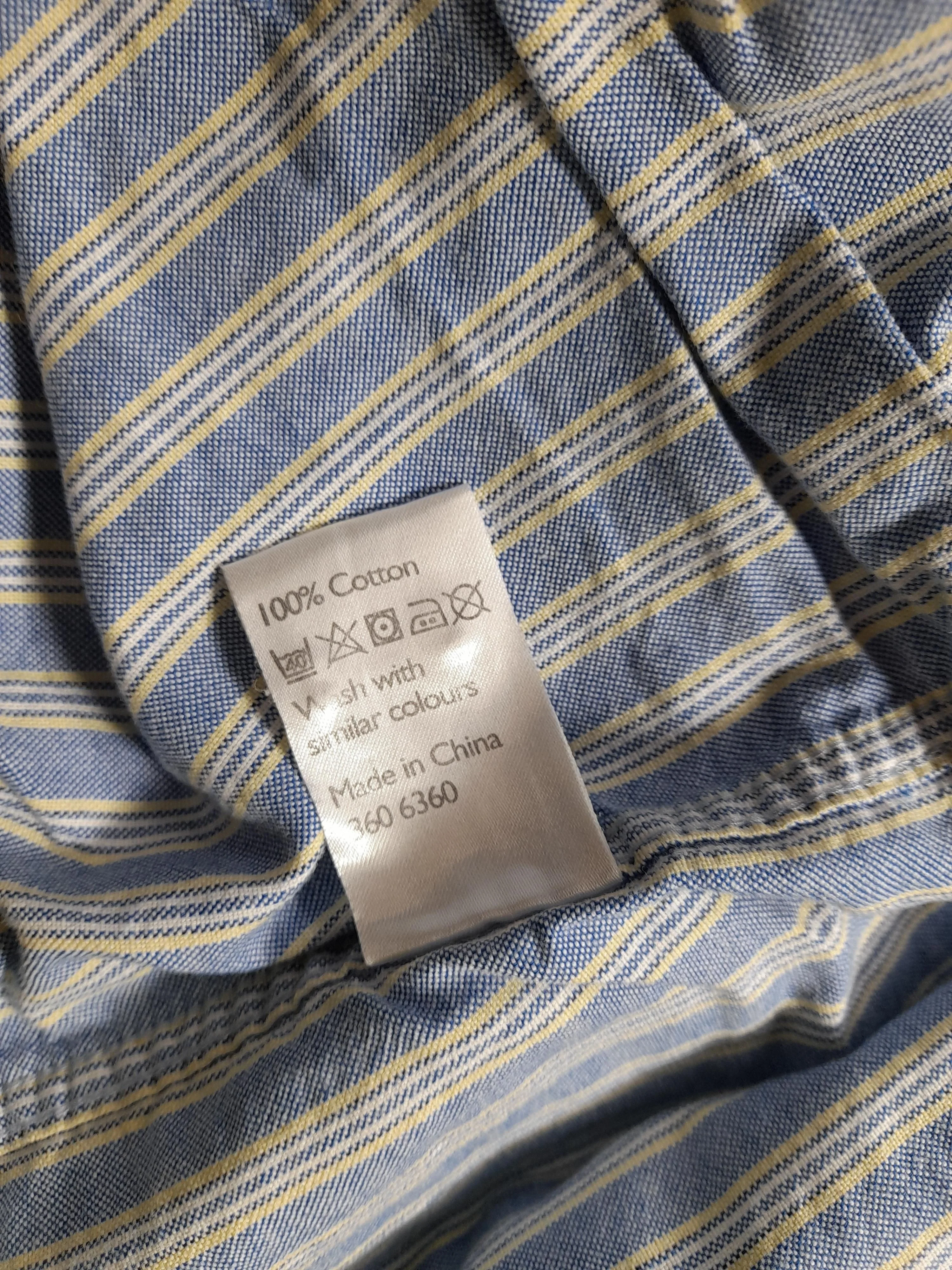 John Lewis Men's Shirt XXL Multi Striped 100% Cotton Basic - Image 6