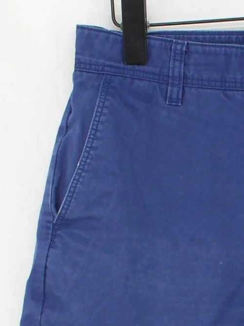 John Lewis Men's Shorts M Blue 100% Cotton Chino - Image 4