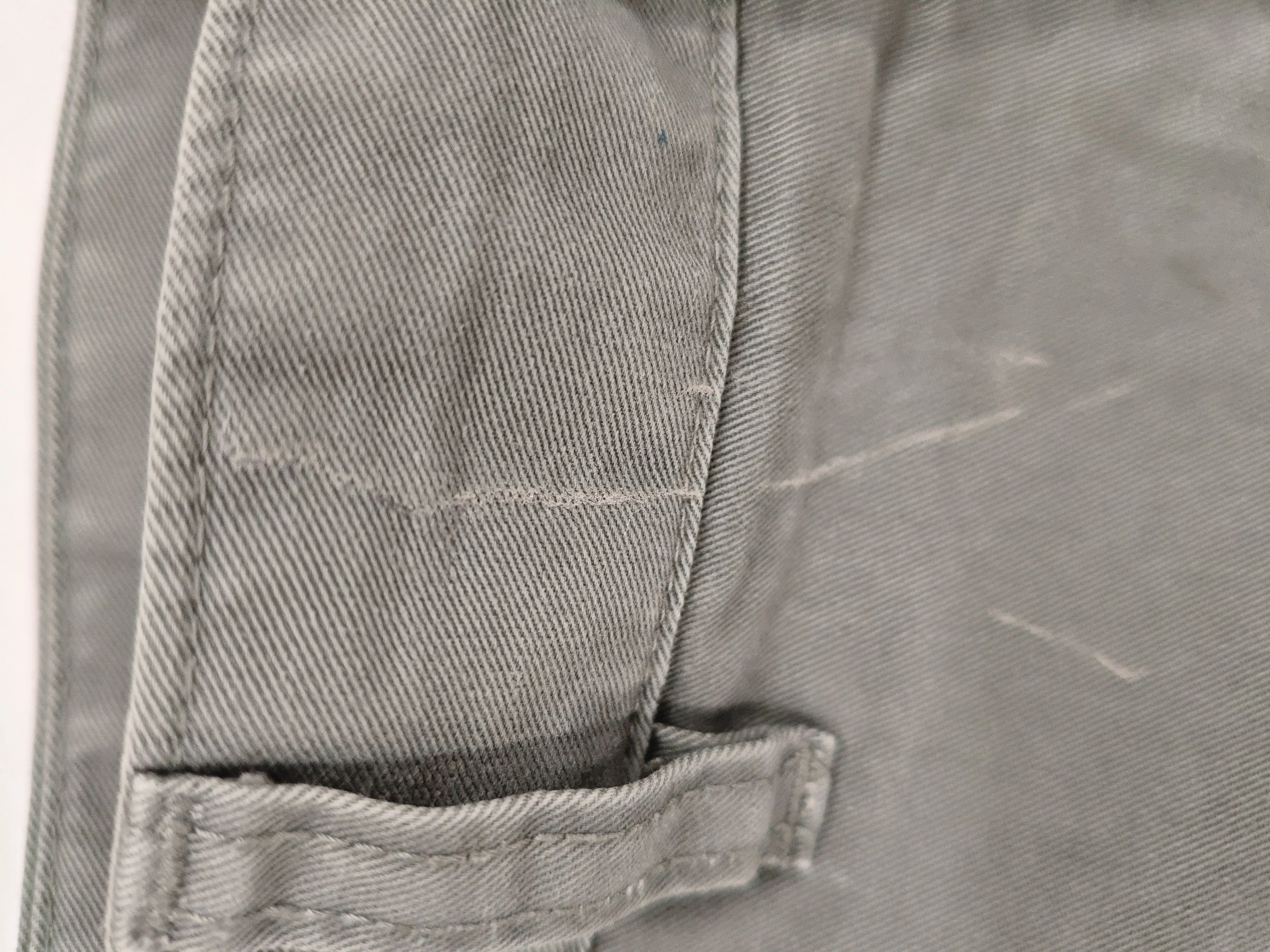 John Lewis Men's Shorts W 32 in Grey 100% Cotton Chino - Image 5