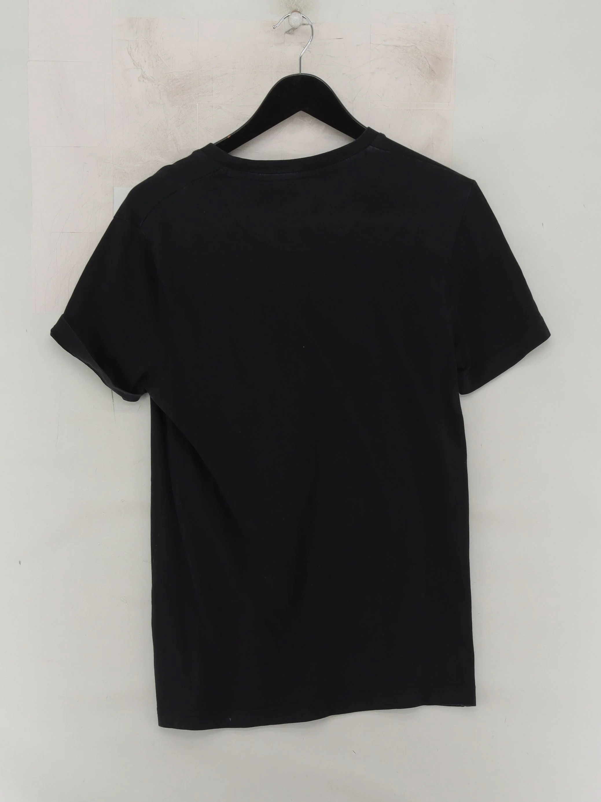 John Lewis Men's T-Shirt S Black 100% Cotton Basic - Image 2