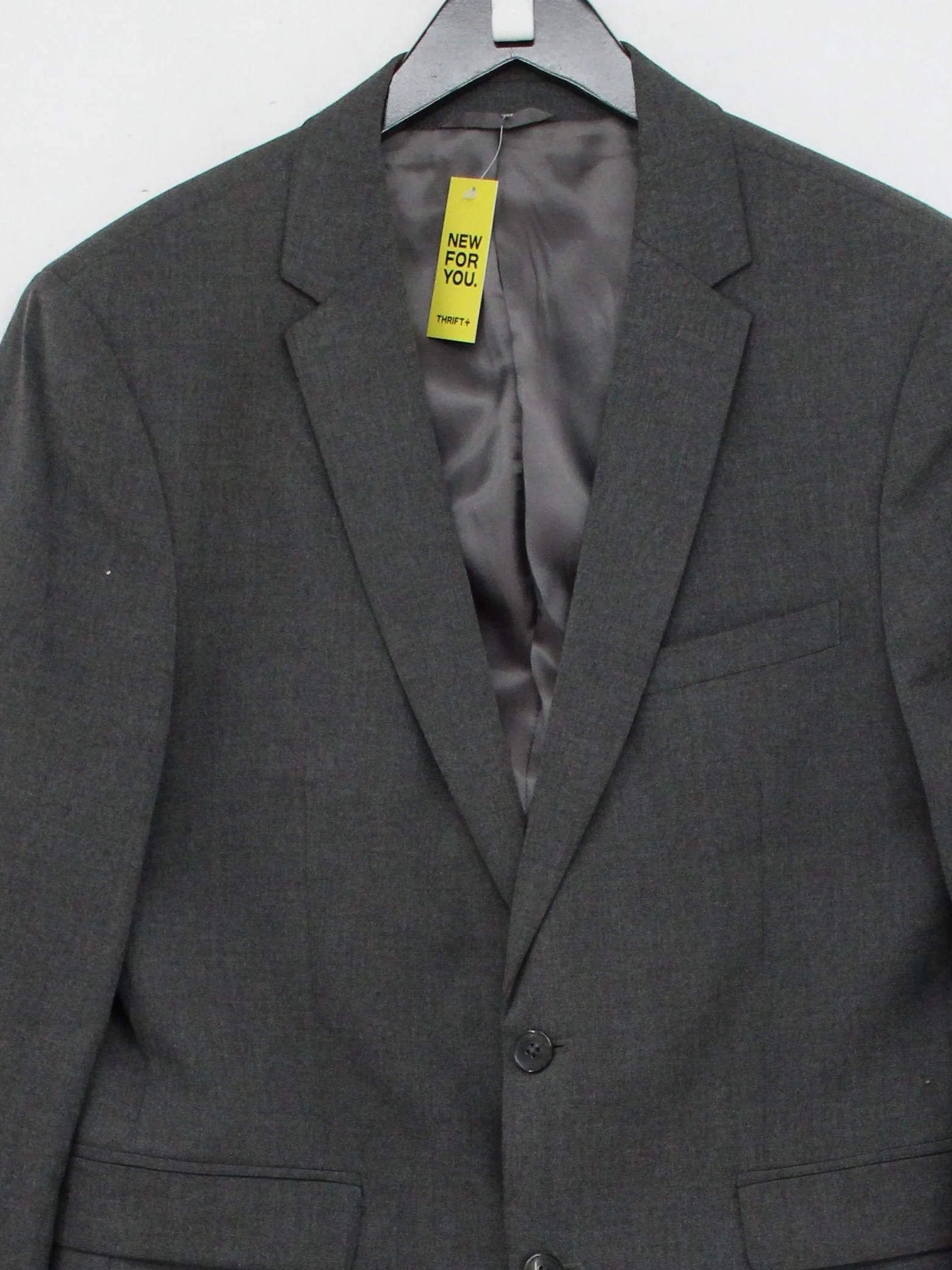John Lewis Men's Two Piece Suit L Grey 100% Other 2 Piece - Image 3