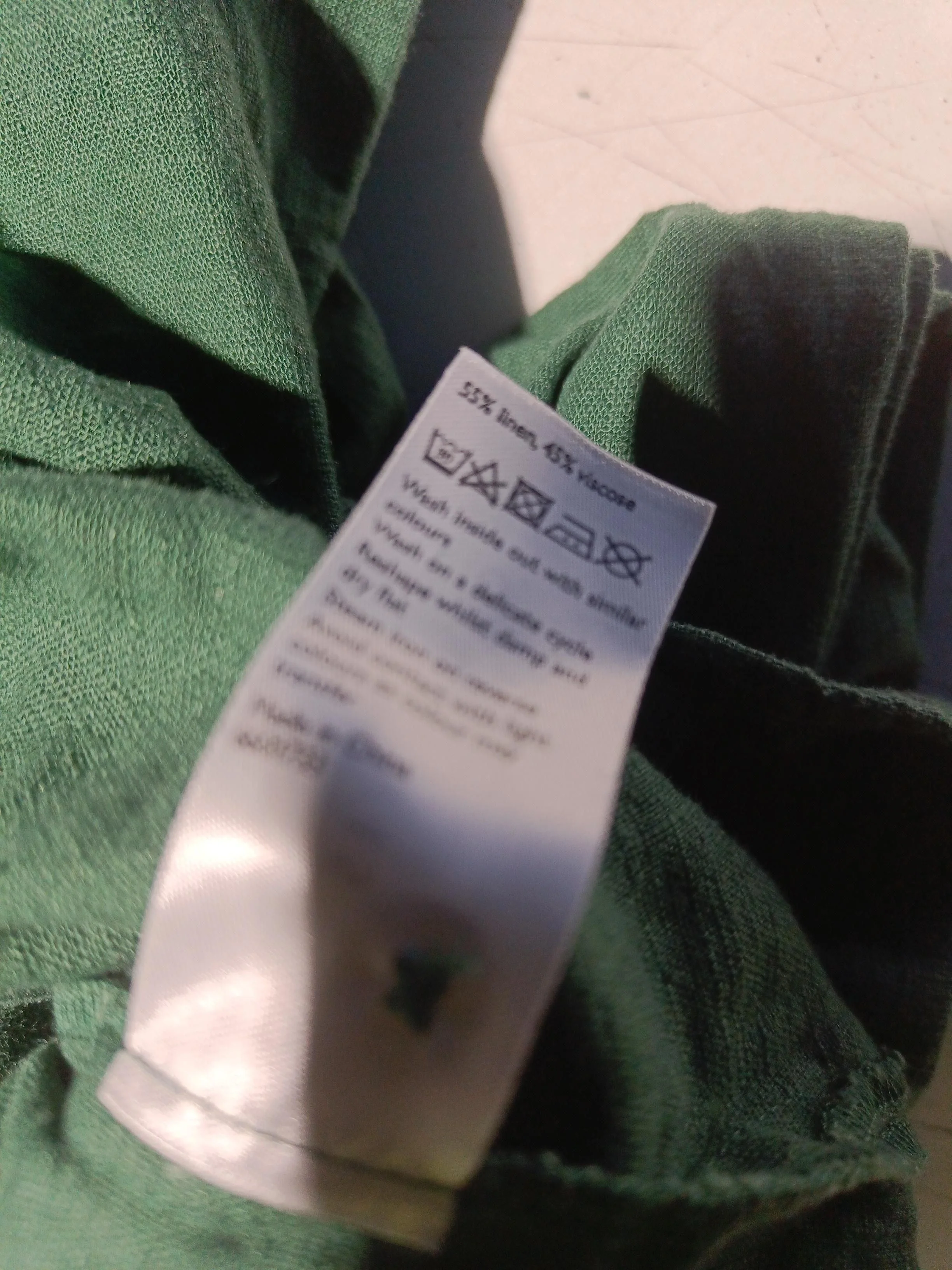John Lewis Shirt Maxi Dress UK14 in Green - Image 6