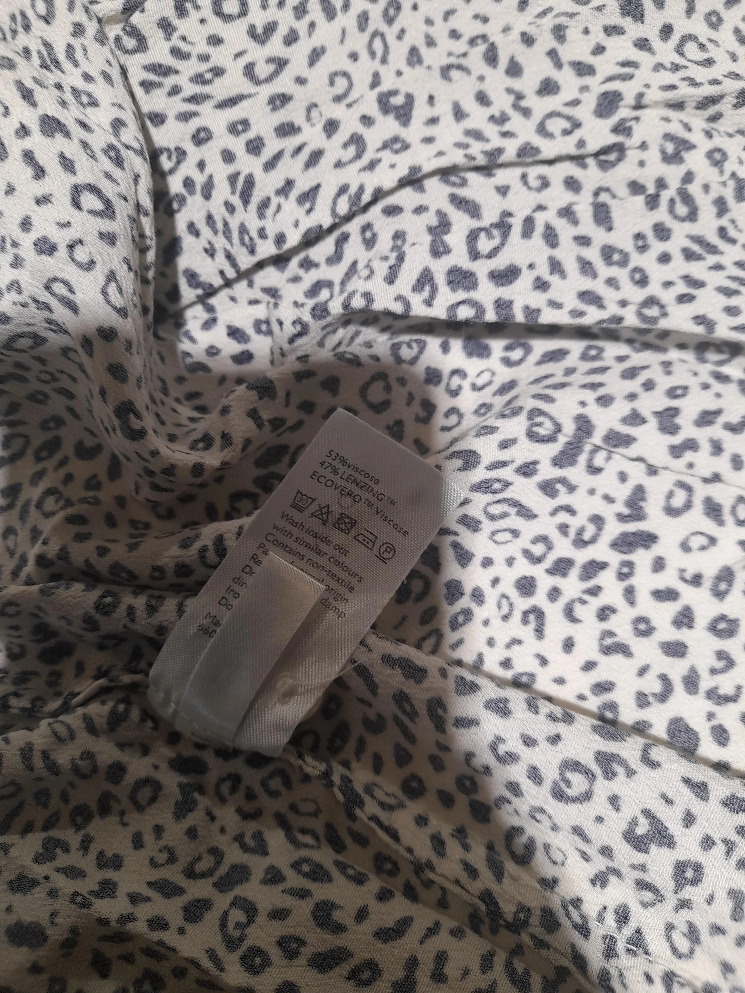 John Lewis Shirt Midi Dress UK12 in Cream - Image 6