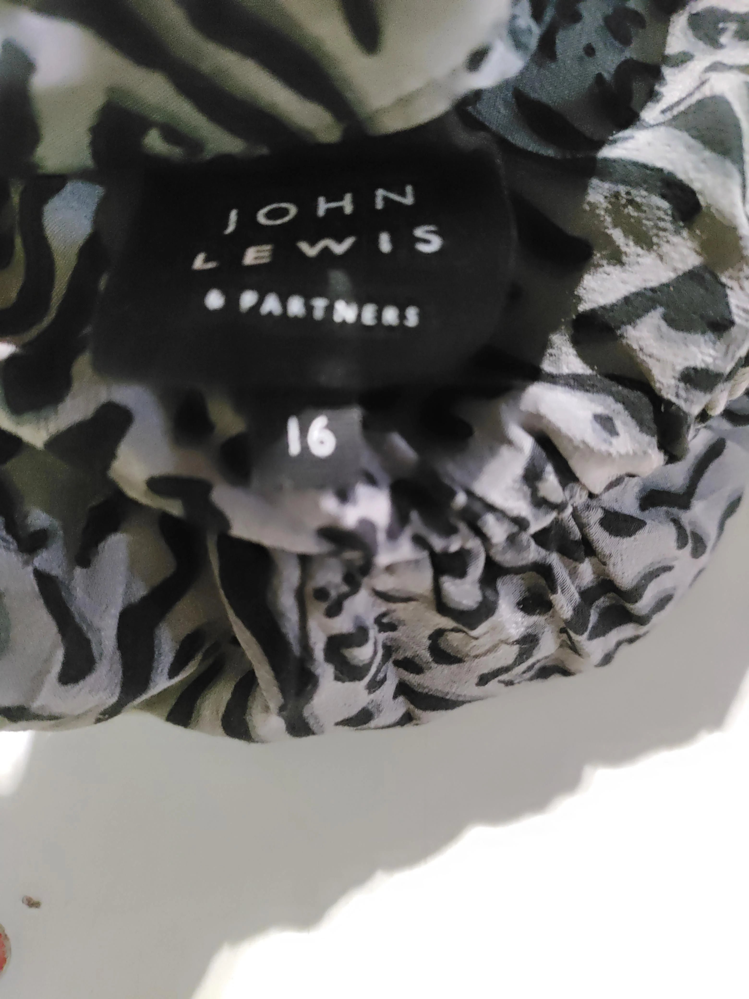 John Lewis Shirt Midi Dress UK16 in Grey - Image 5