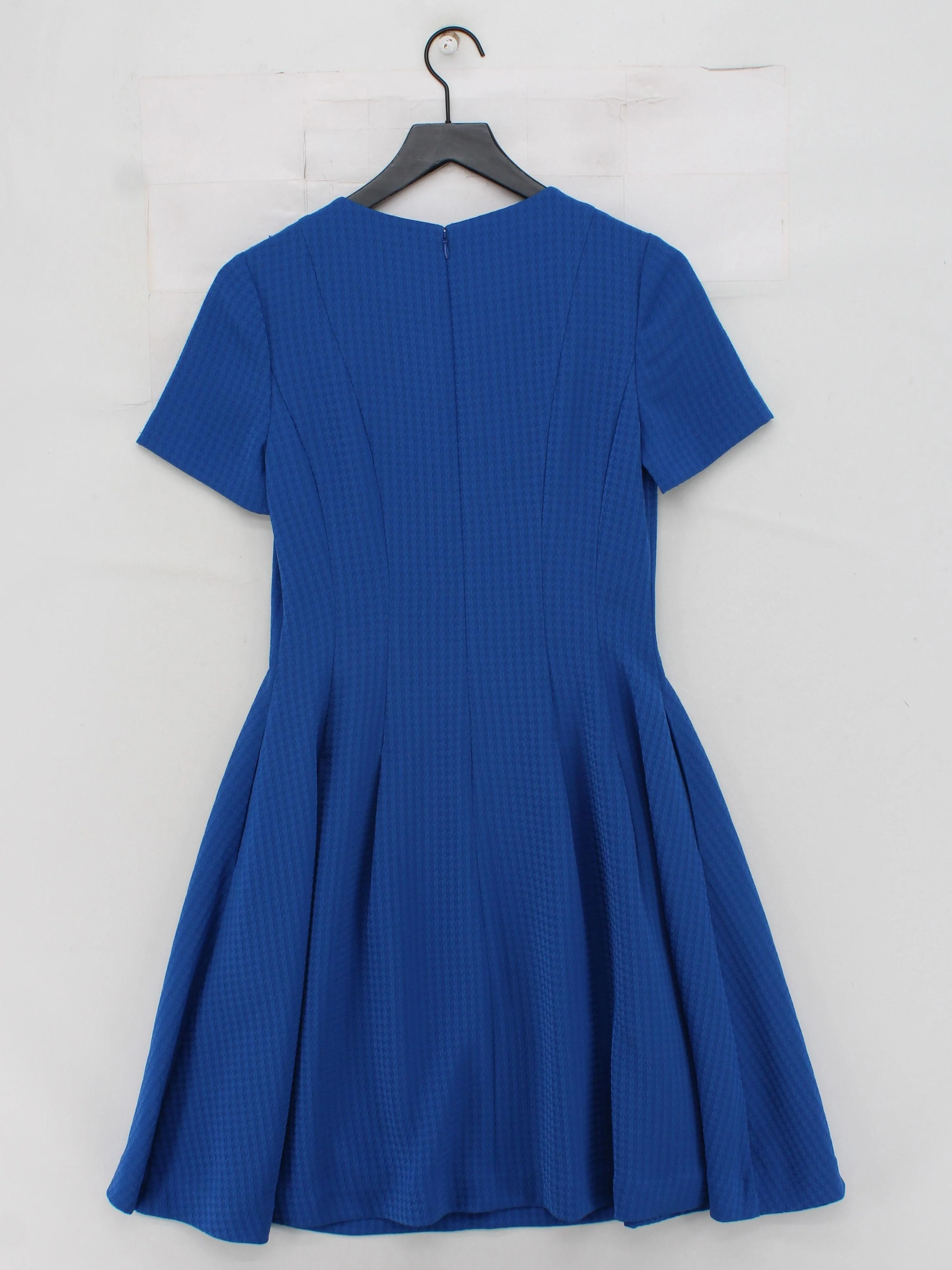 John Lewis Skater Mini Dress UK10 in Blue - Image 2