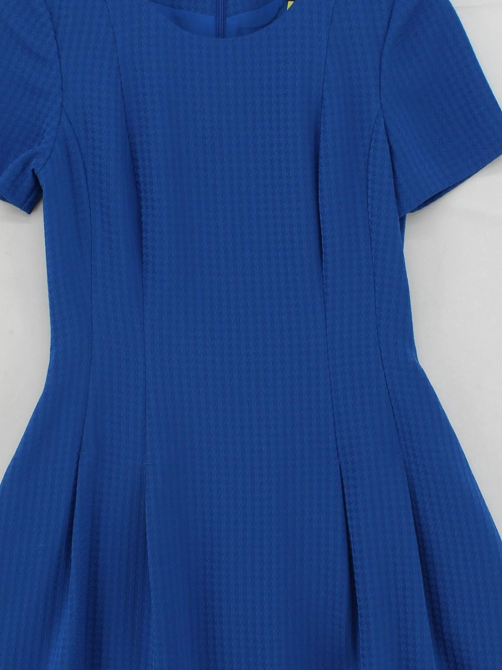 John Lewis Skater Mini Dress UK10 in Blue - Image 3