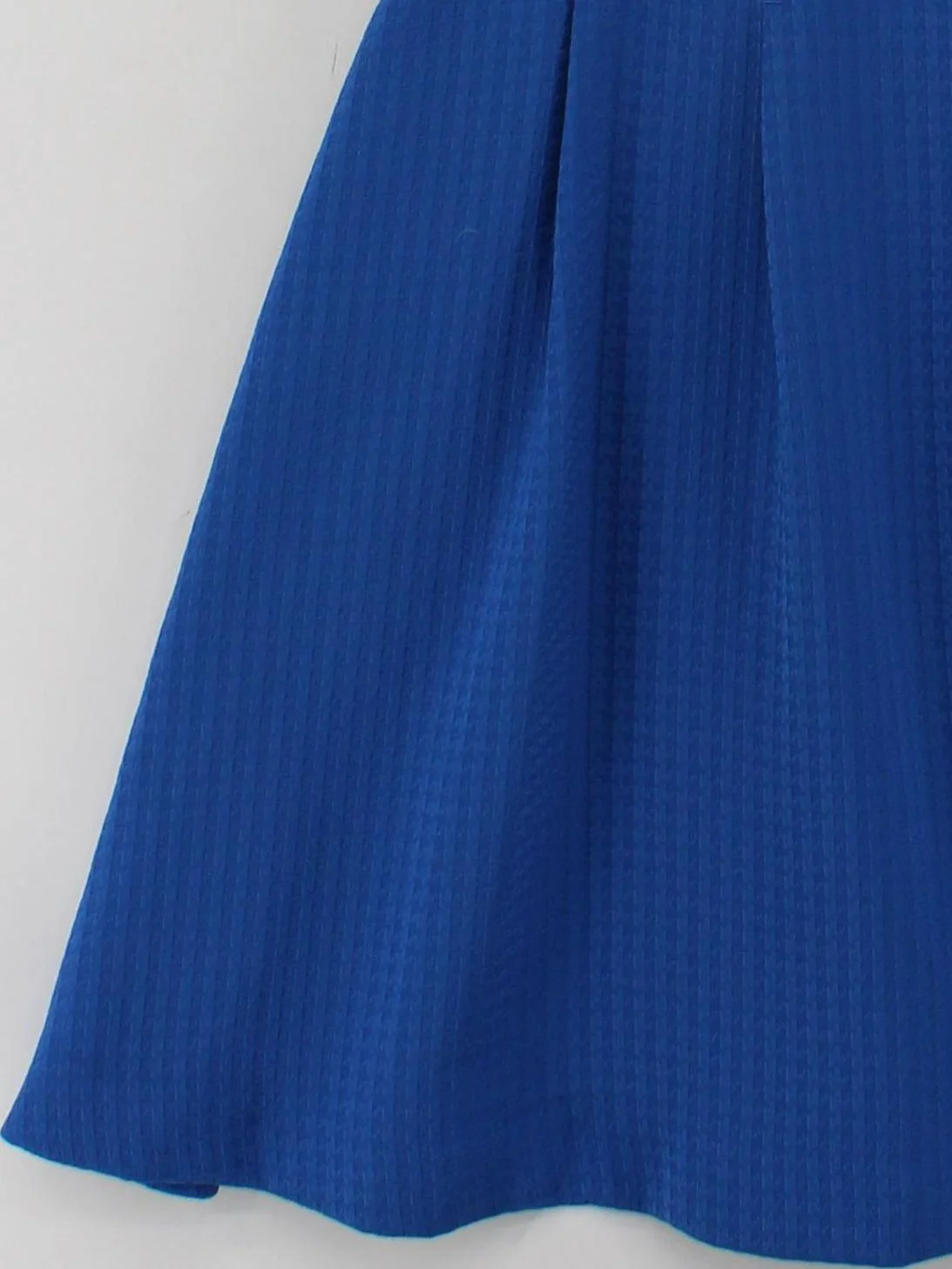 John Lewis Skater Mini Dress UK10 in Blue - Image 4