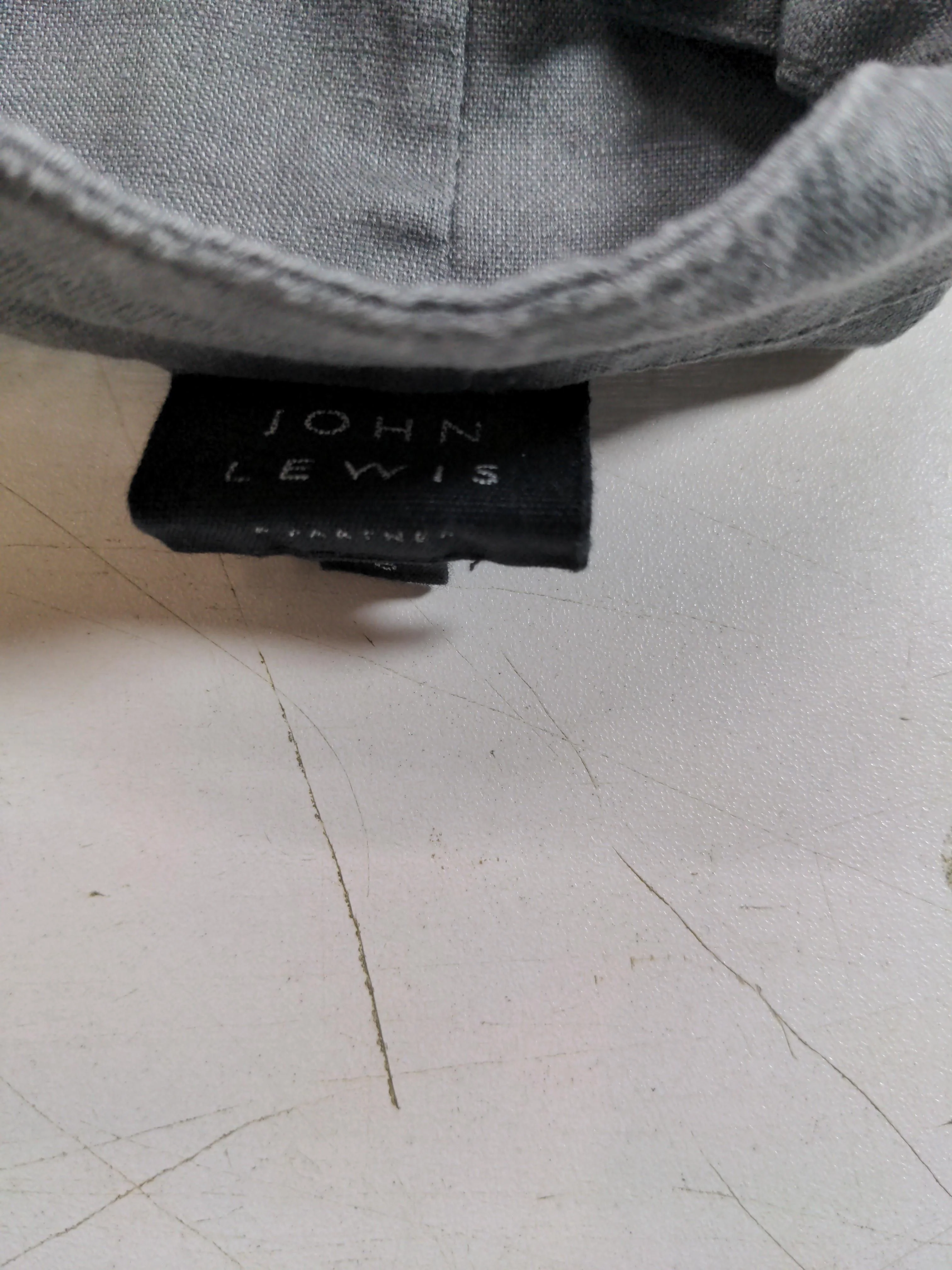 John Lewis T-Shirt Midi Dress UK10 in Grey - Image 5
