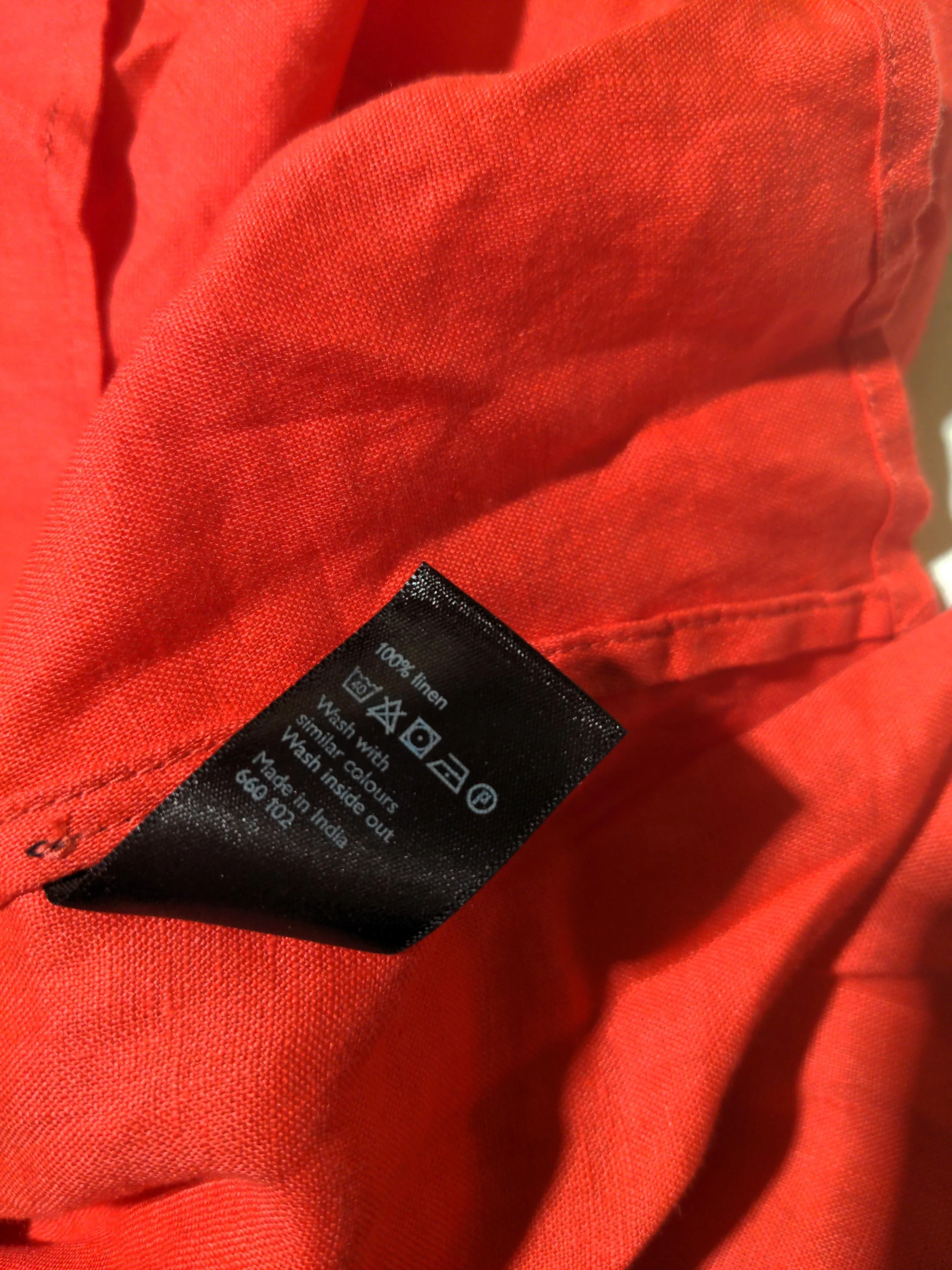 John Lewis T-Shirt Mini Dress UK16 in Red - Image 6