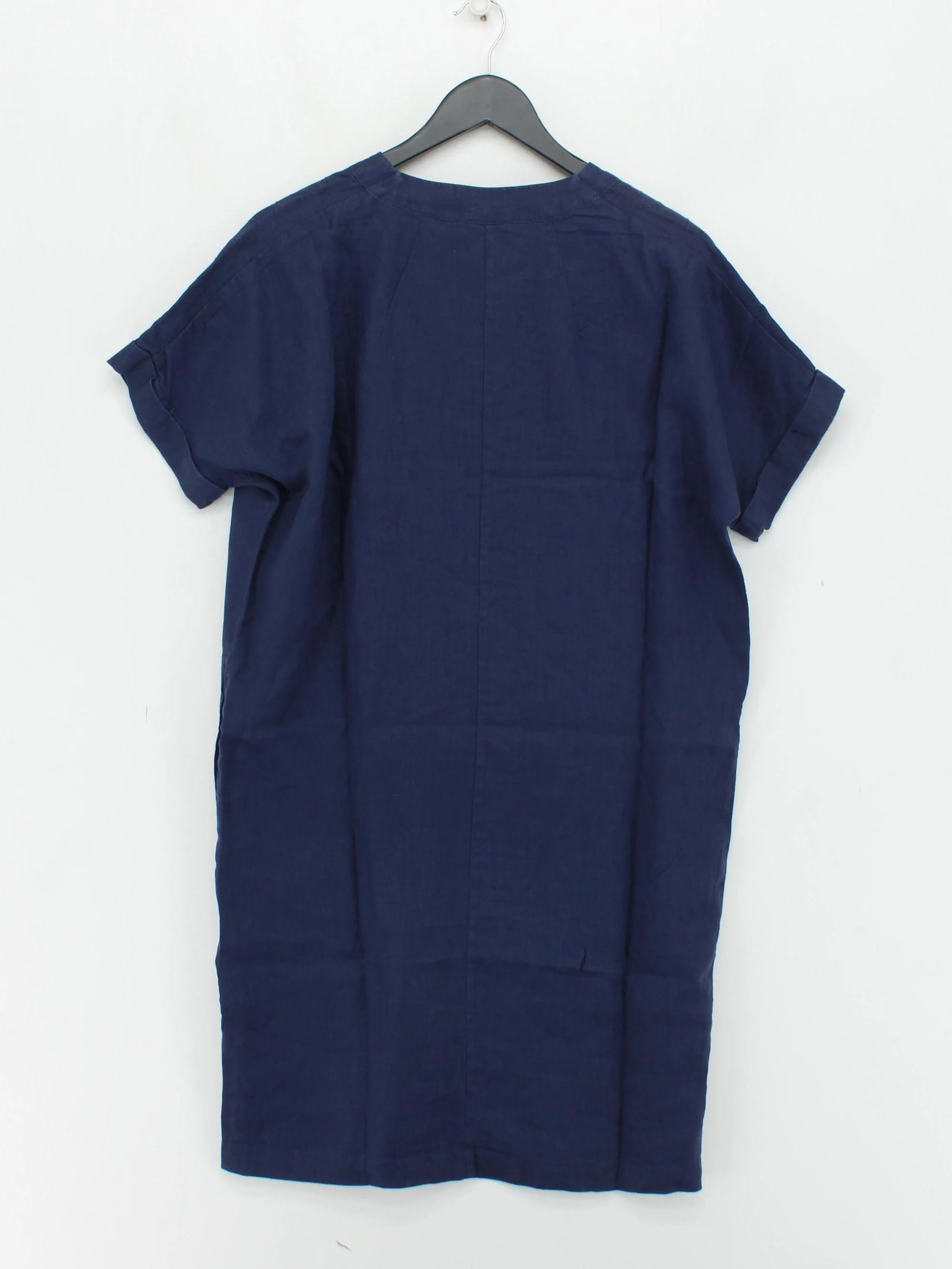 John Lewis T-Shirt Mini Dress UK8 in Blue - Image 2