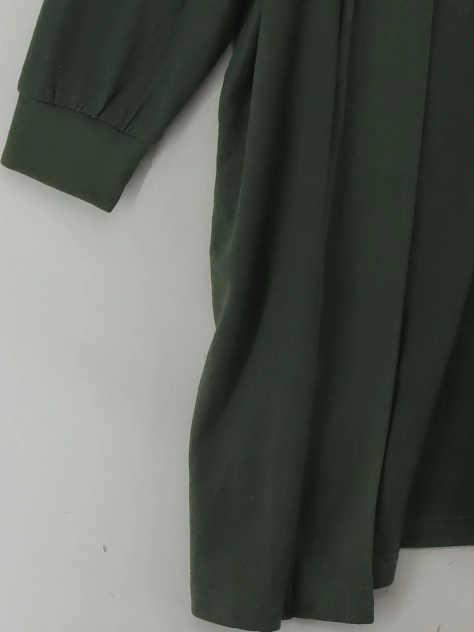 John Lewis Women's Cardigan M Green Polyester with Elastane V-Neck Cardigan - Image 4