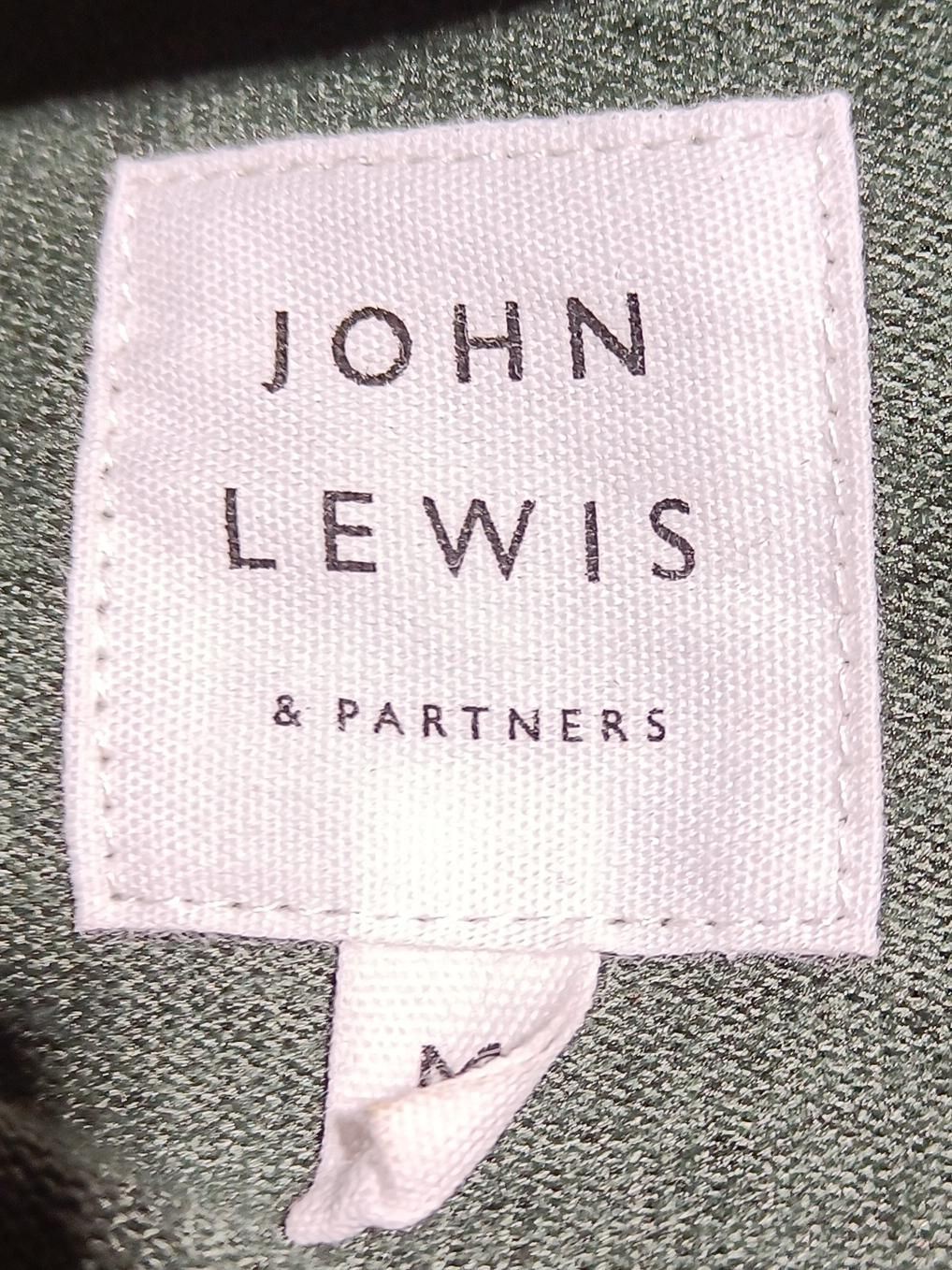 John Lewis Women's Cardigan M Green Polyester with Elastane V-Neck Cardigan - Image 5