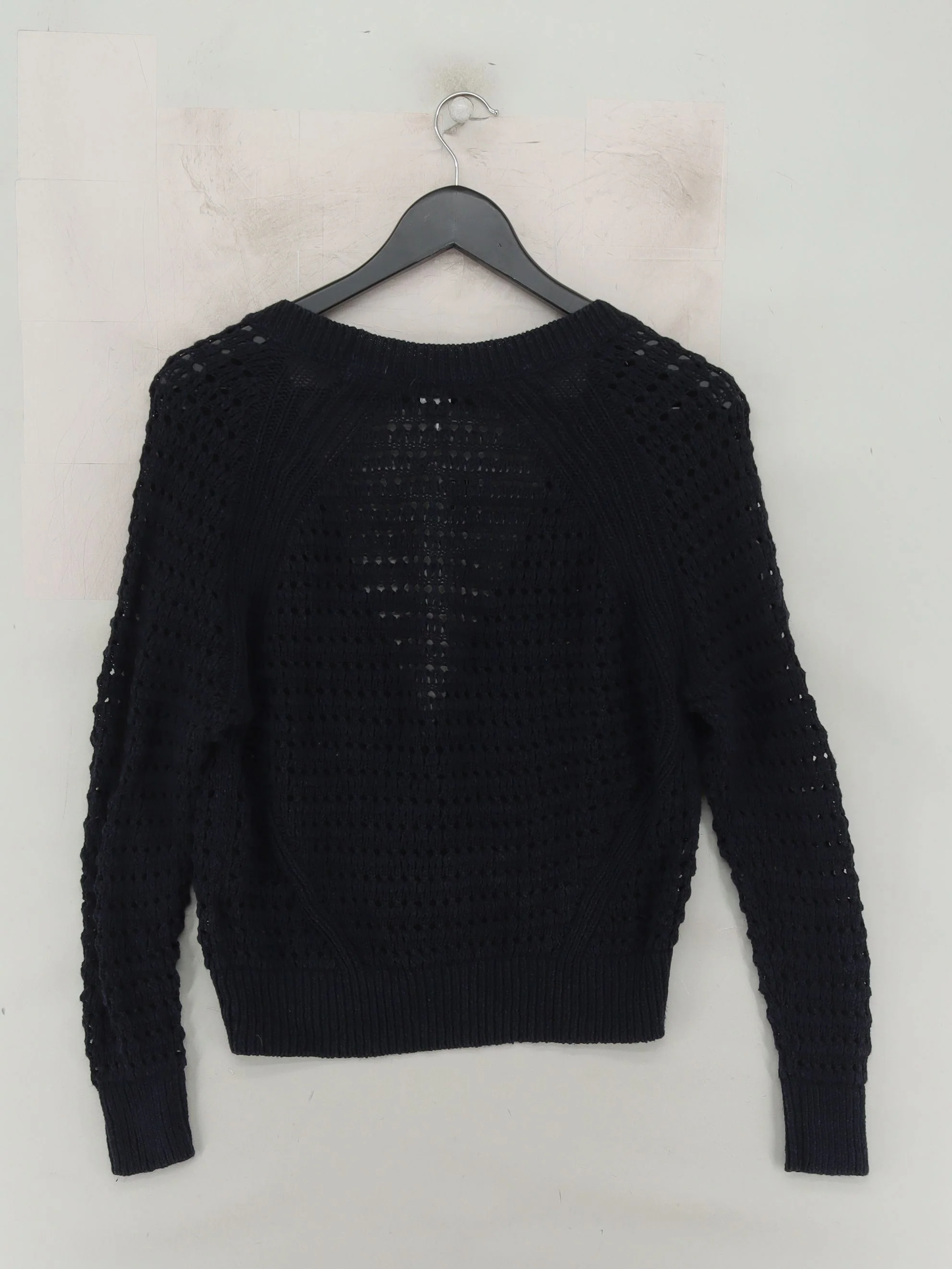 John Lewis Women's Cardigan S Blue 100% Other V-Neck Cardigan - Image 2