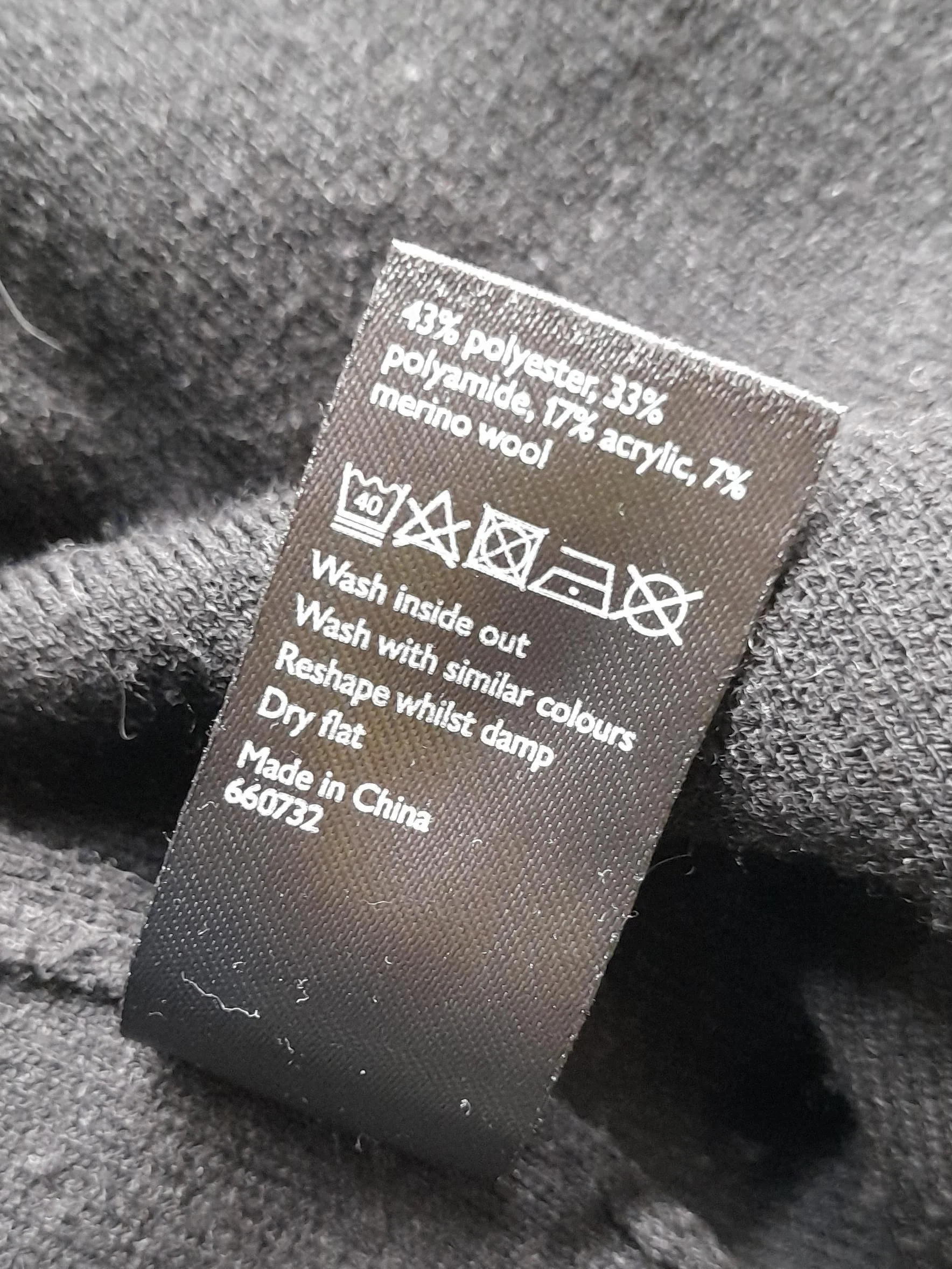 John Lewis Women's Cardigan UK 18 Black Polyester - Image 7
