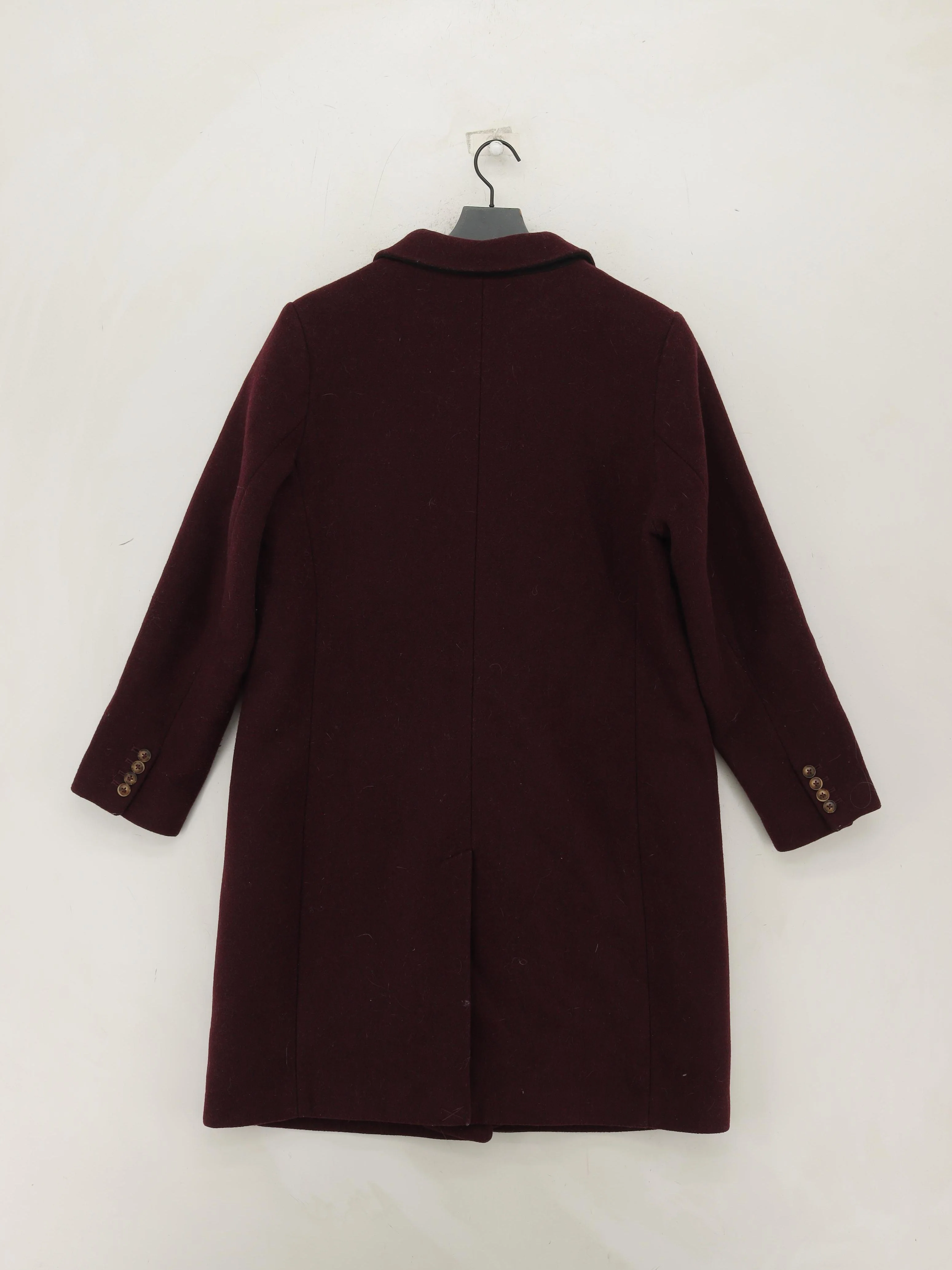 John Lewis Women's Coat UK 16 Brown Wool - Image 2