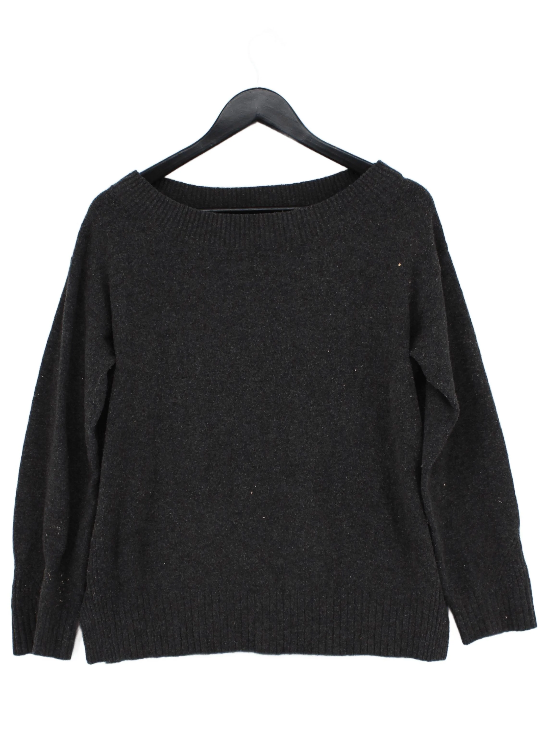 John Lewis Women's Jumper UK 10 Grey Acrylic