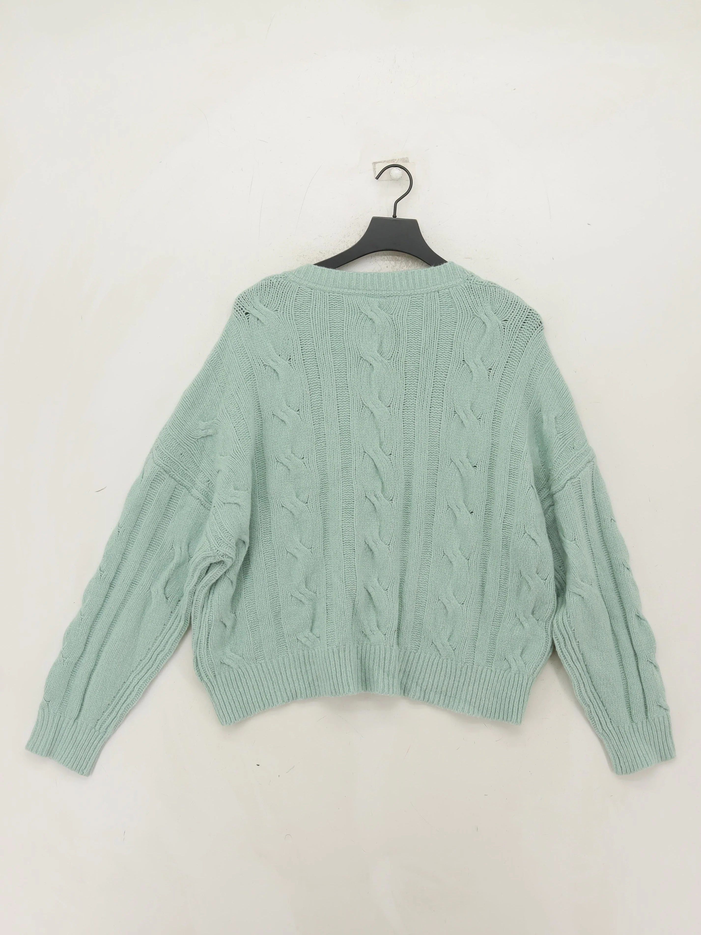 John Lewis Women's Jumper UK 18 Green Cotton New with tags - Image 2