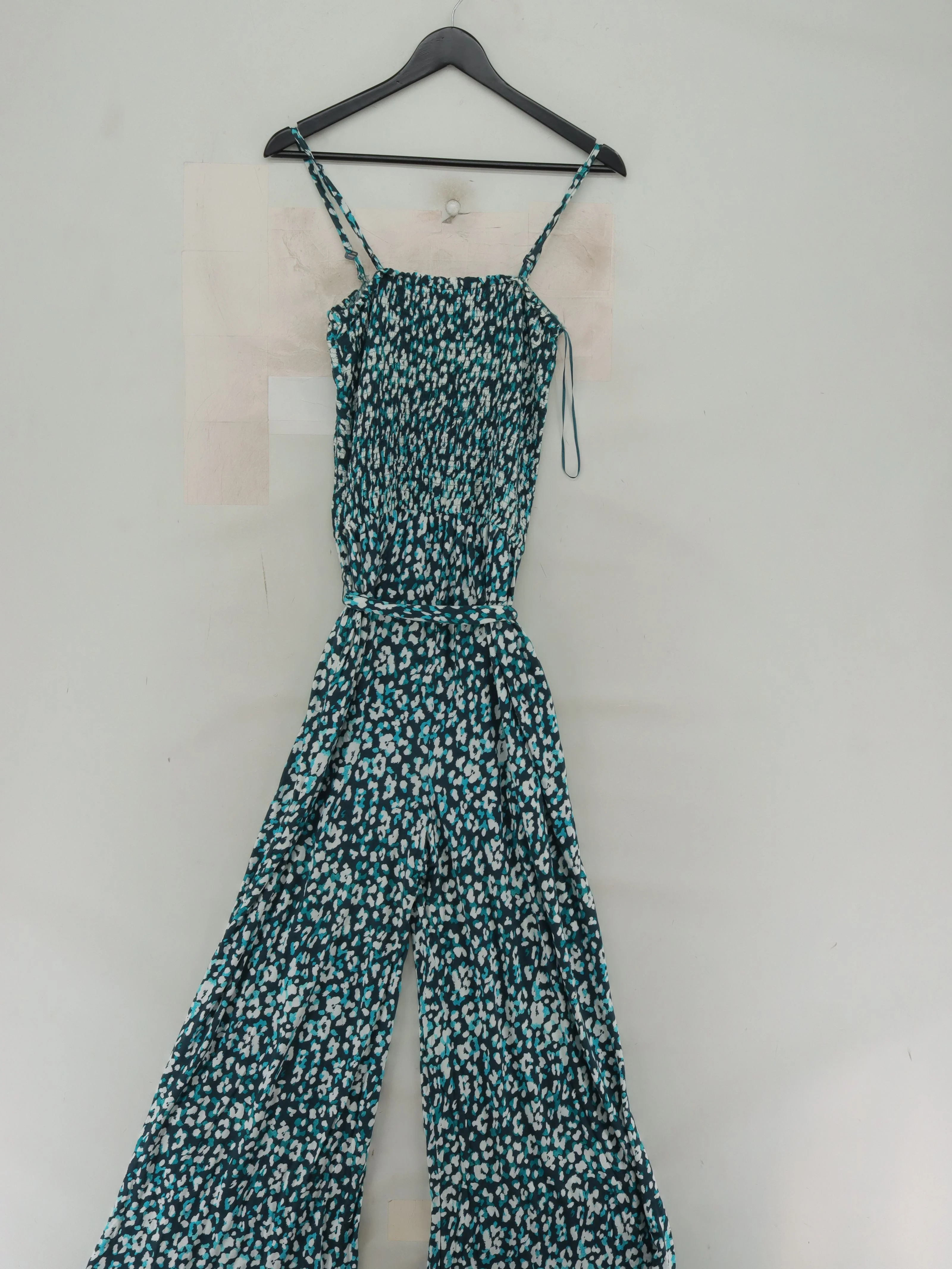 John Lewis Women's Jumpsuit M Multi Animal Print 100% Other Wide-Leg Jumpsuit - Image 2