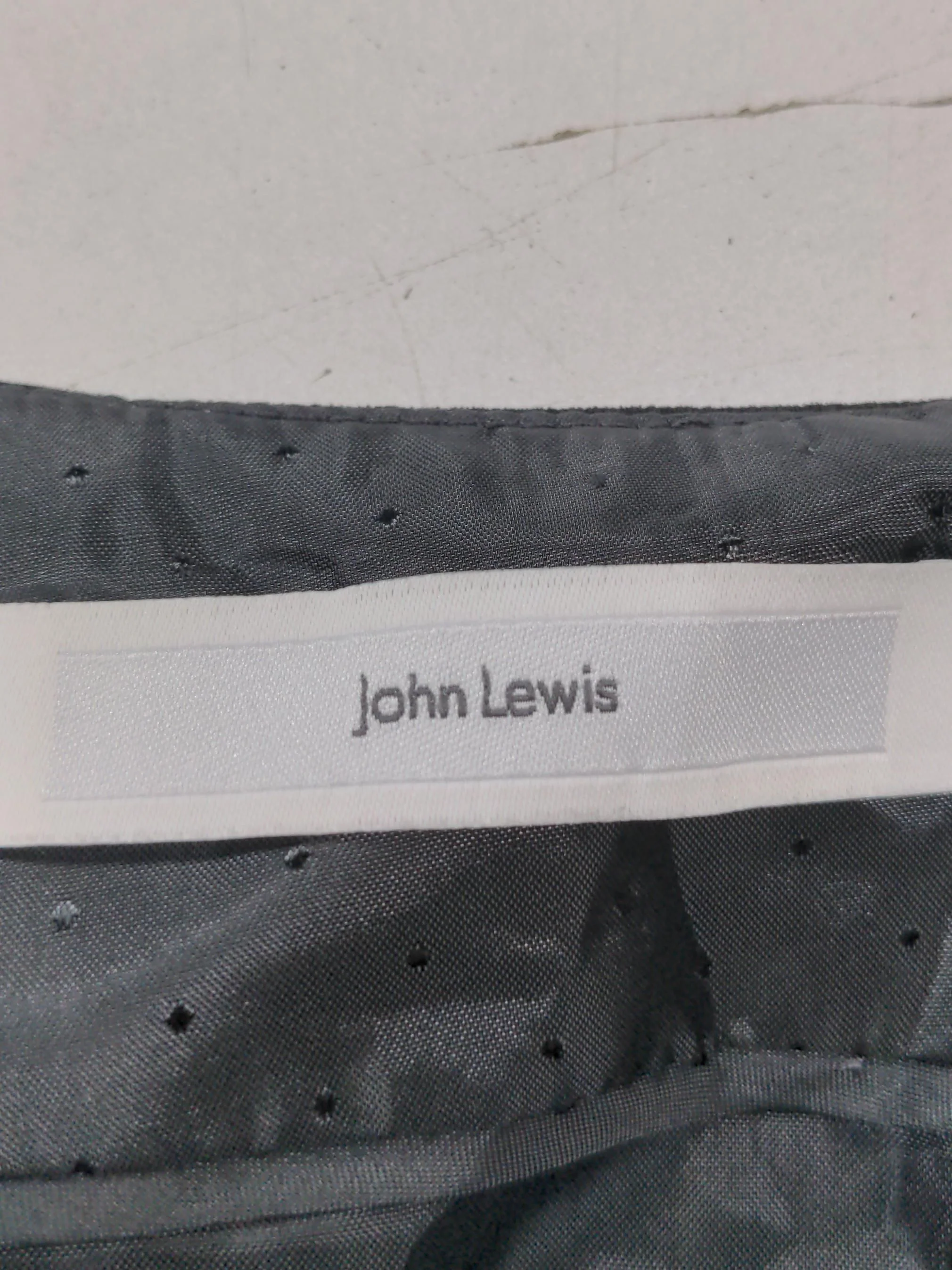John Lewis Women's Midi Skirt UK 12 Black 100% Polyester Midi Straight & Pencil - Image 5
