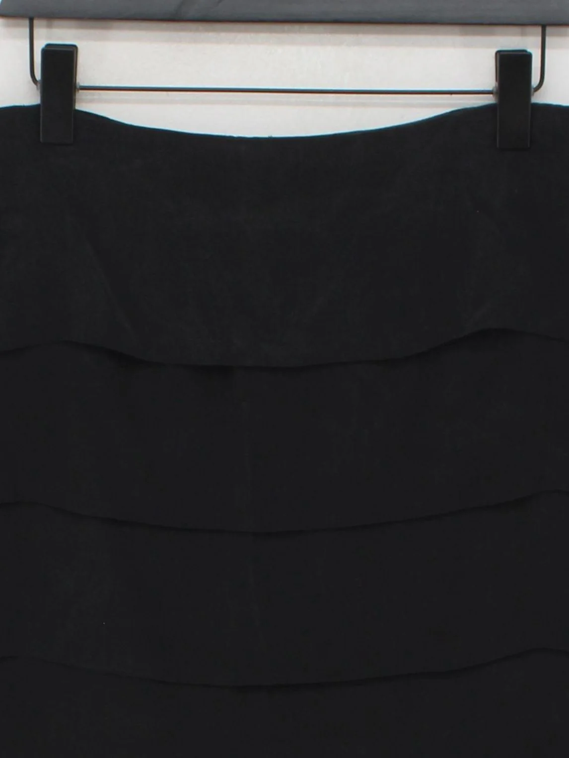 John Lewis Women's Mini Skirt L Black 100% Silk Short Mini - Image 3