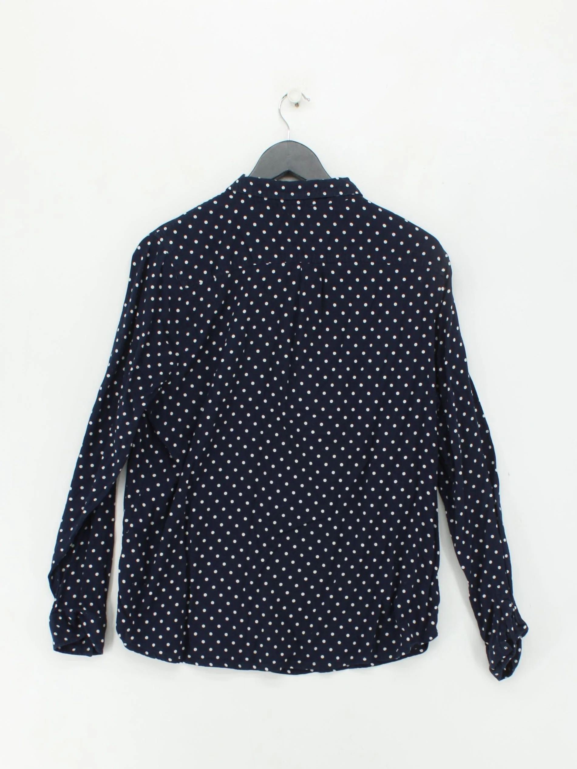 John Lewis Women's Shirt UK 16 Blue 100% Cotton Basic - Image 2