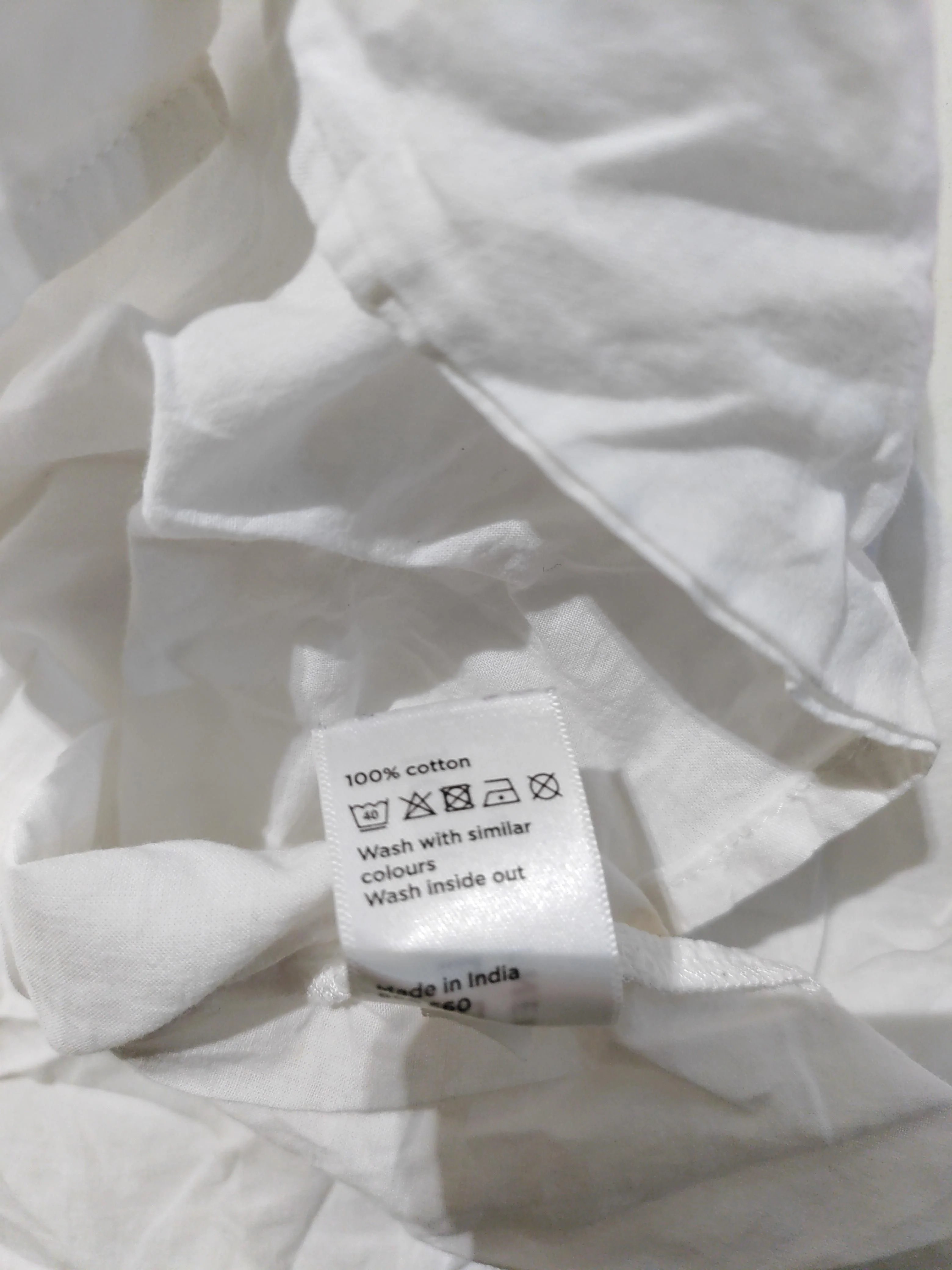 John Lewis Women's Shirt XXL White 100% Cotton Long Sleeve Collared Basic - Image 9