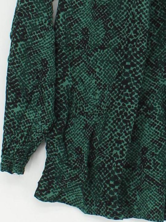 John Lewis Women's Top S Green 100% Viscose Basic - Image 4
