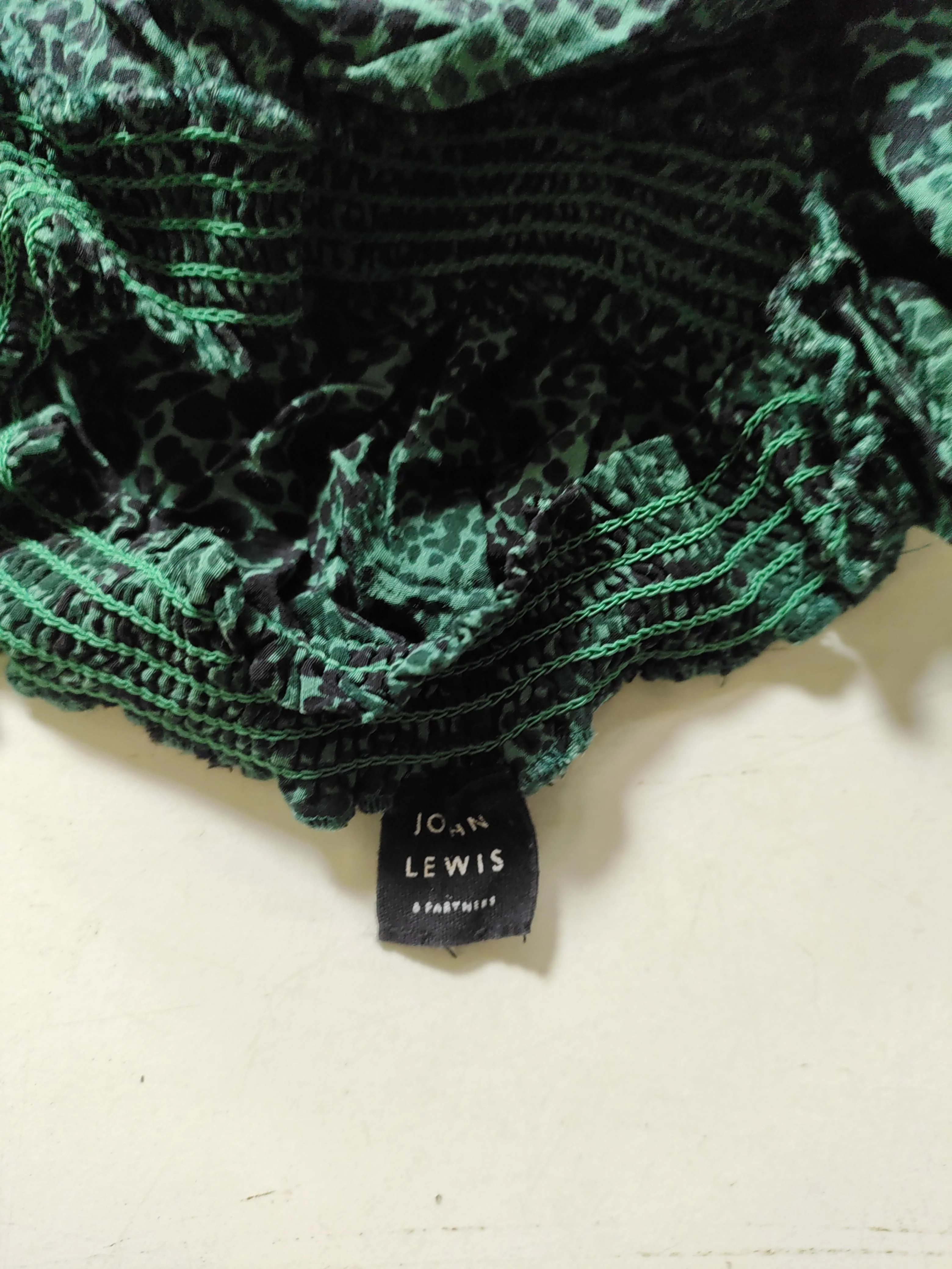 John Lewis Women's Top S Green 100% Viscose Basic - Image 5