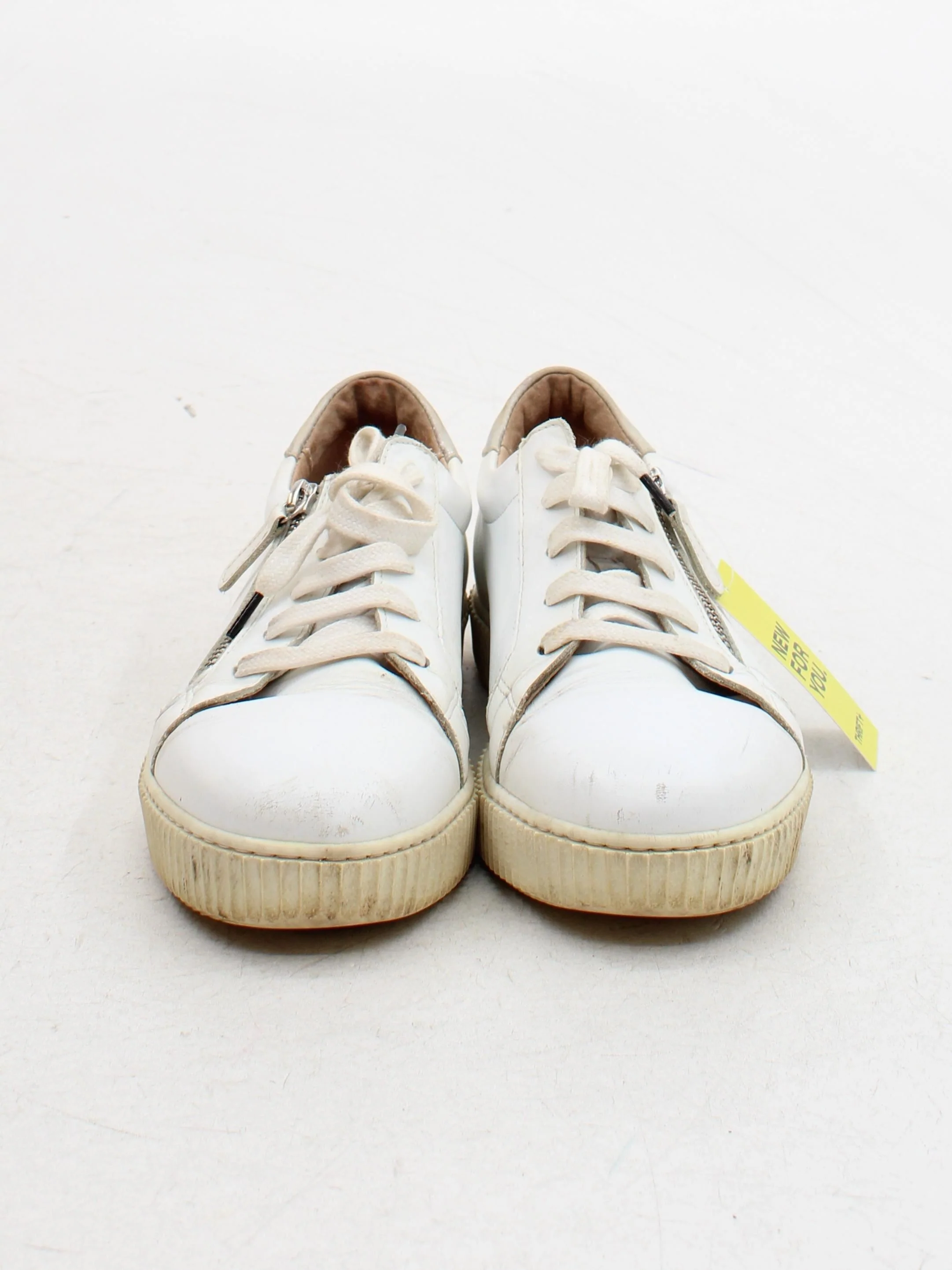 John Lewis Women's Trainers UK6 EU39 in White - Image 2