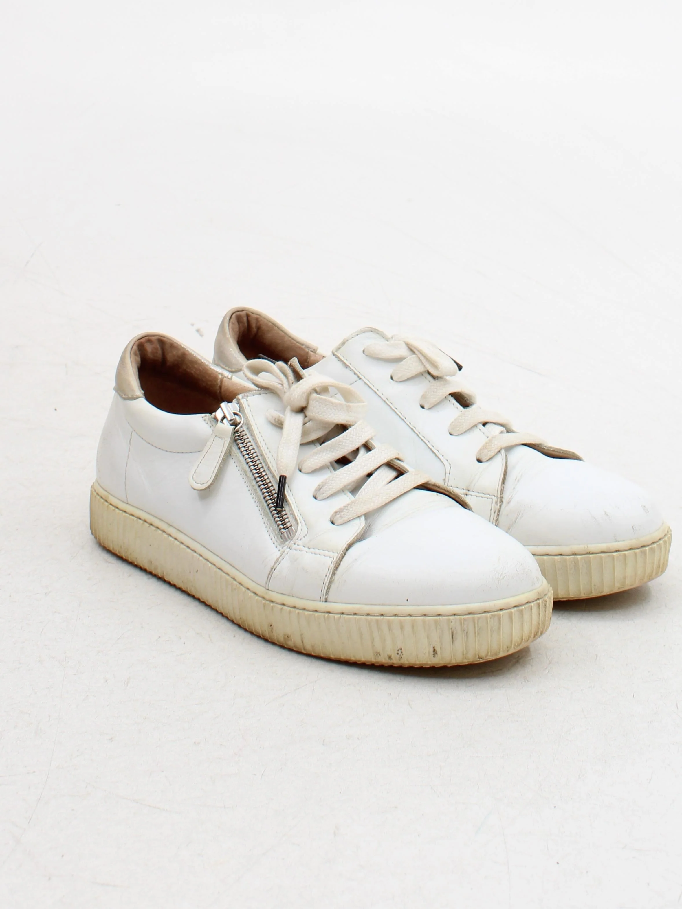 John Lewis Women's Trainers UK6 EU39 in White - Image 4