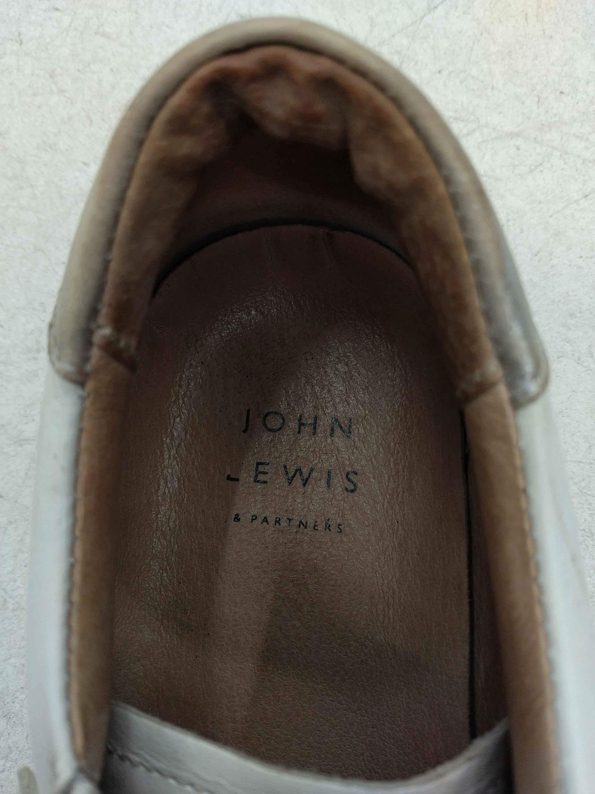 John Lewis Women's Trainers UK6 EU39 in White - Image 6