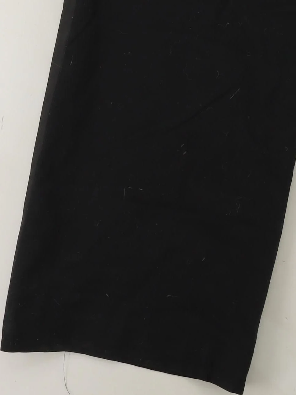 John Lewis Women's Trousers UK 10 Black Wool with Polyester, Elastane Chino - Image 4