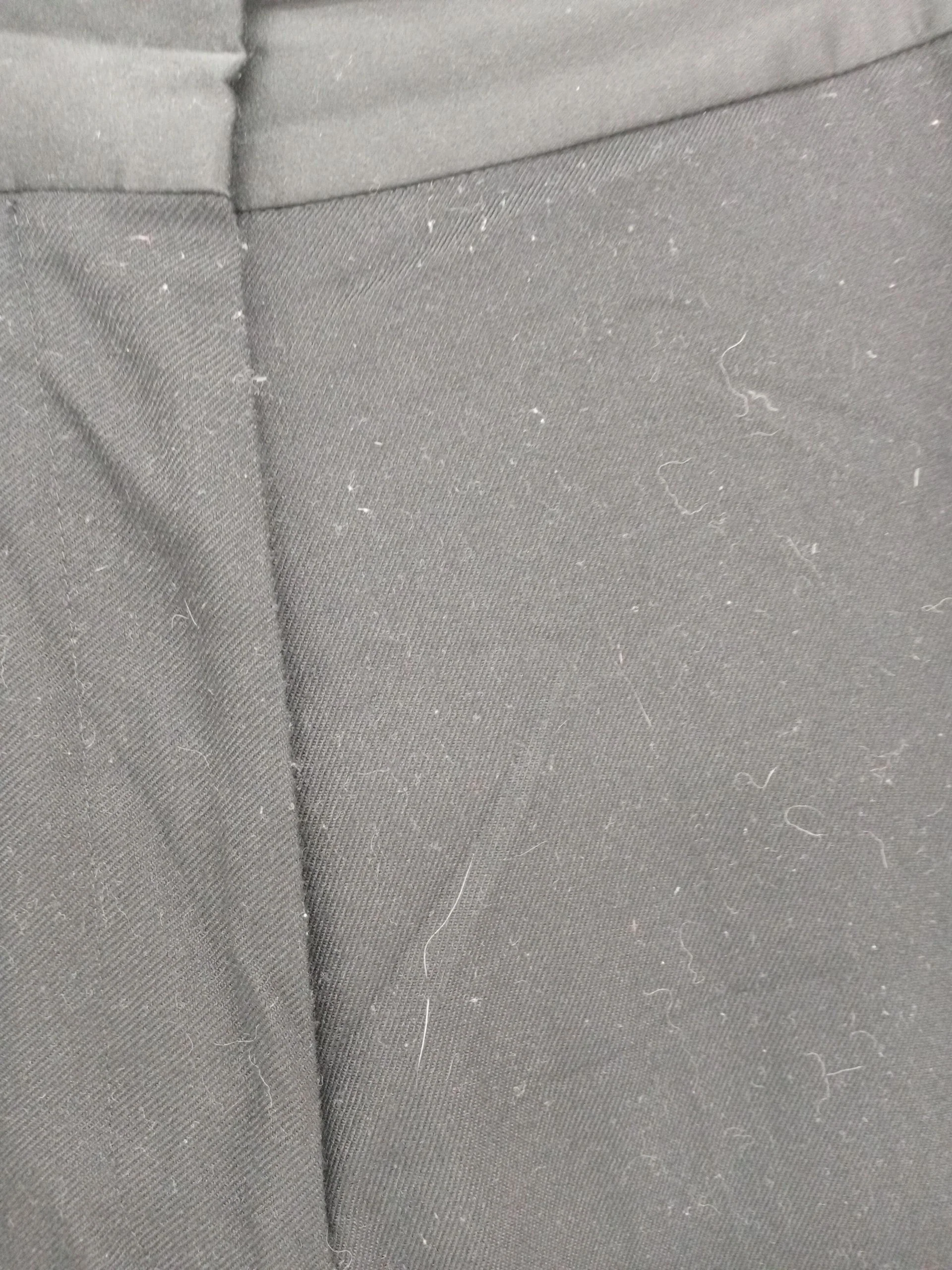 John Lewis Women's Trousers UK 10 Black Wool with Polyester, Elastane Chino - Image 5