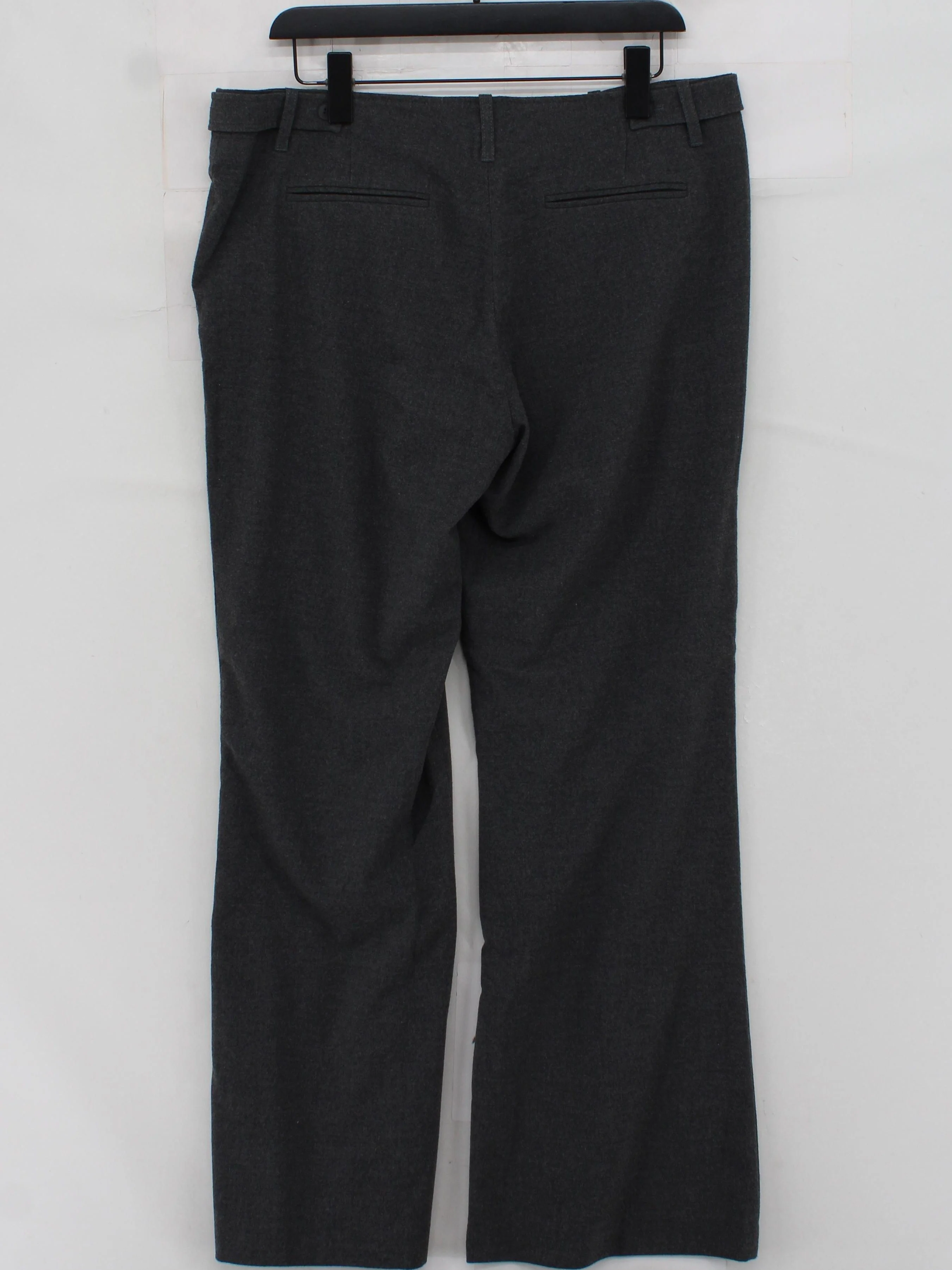 John Lewis Women's Trousers UK 16 Grey Polyester with Viscose, Elastane Capri - Image 2