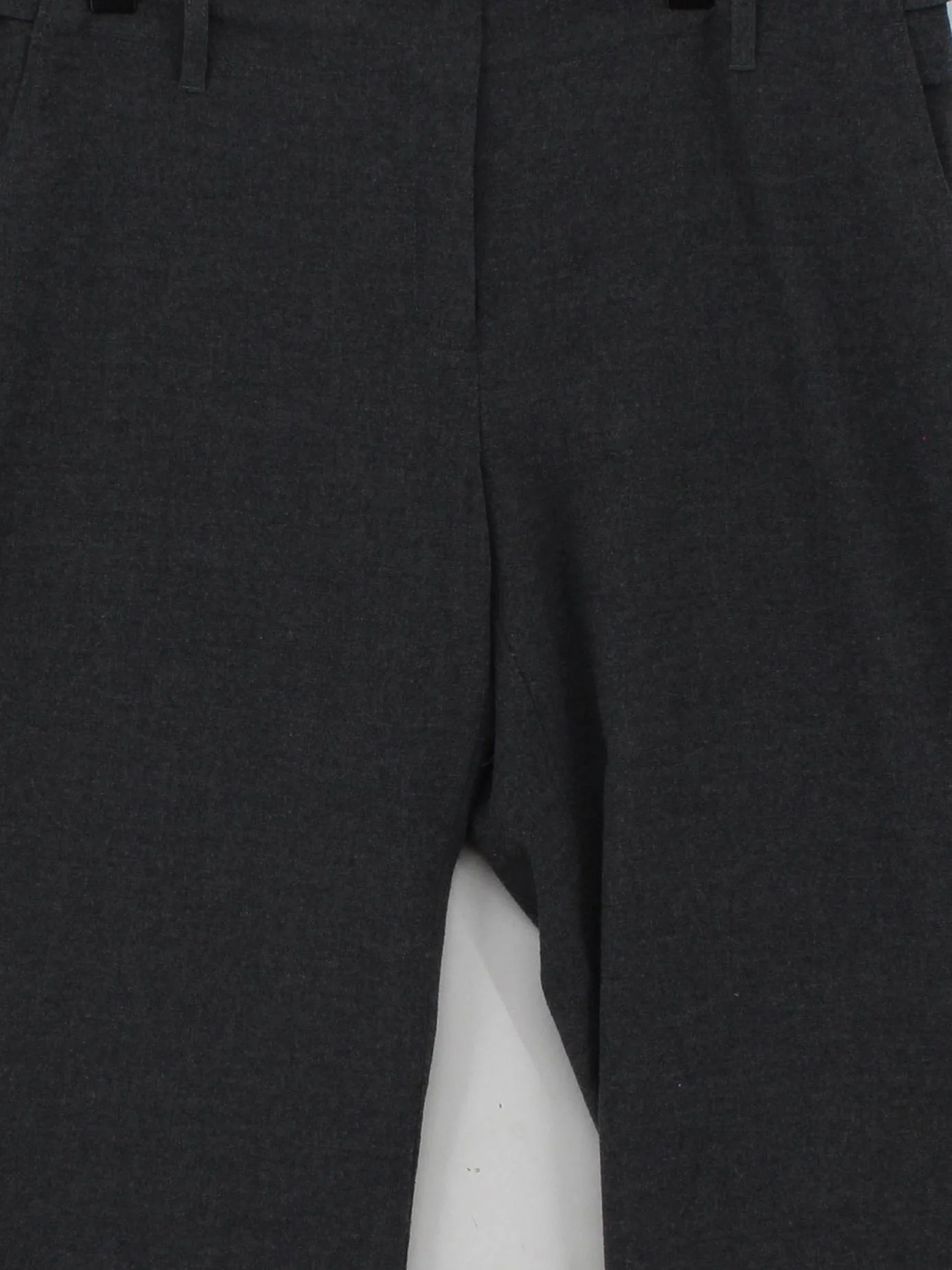 John Lewis Women's Trousers UK 16 Grey Polyester with Viscose, Elastane Capri - Image 3