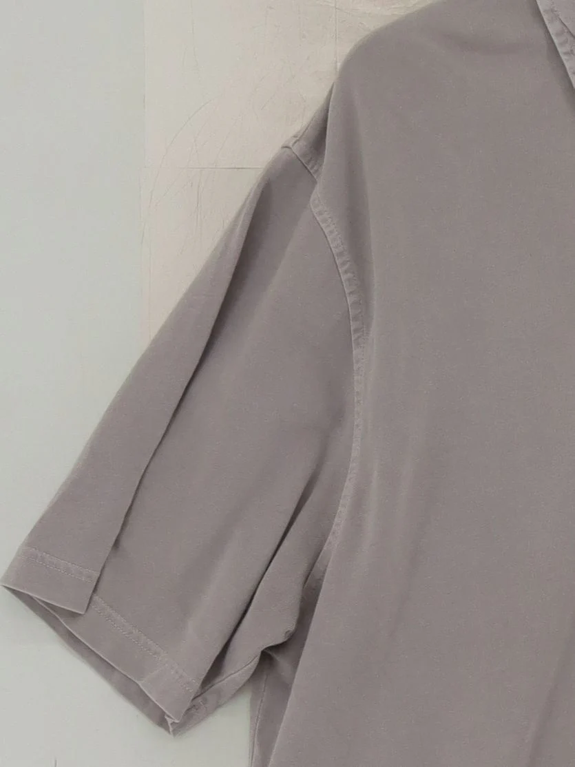 John Rocha Men's Polo XXL Grey 100% Cotton Basic - Image 4