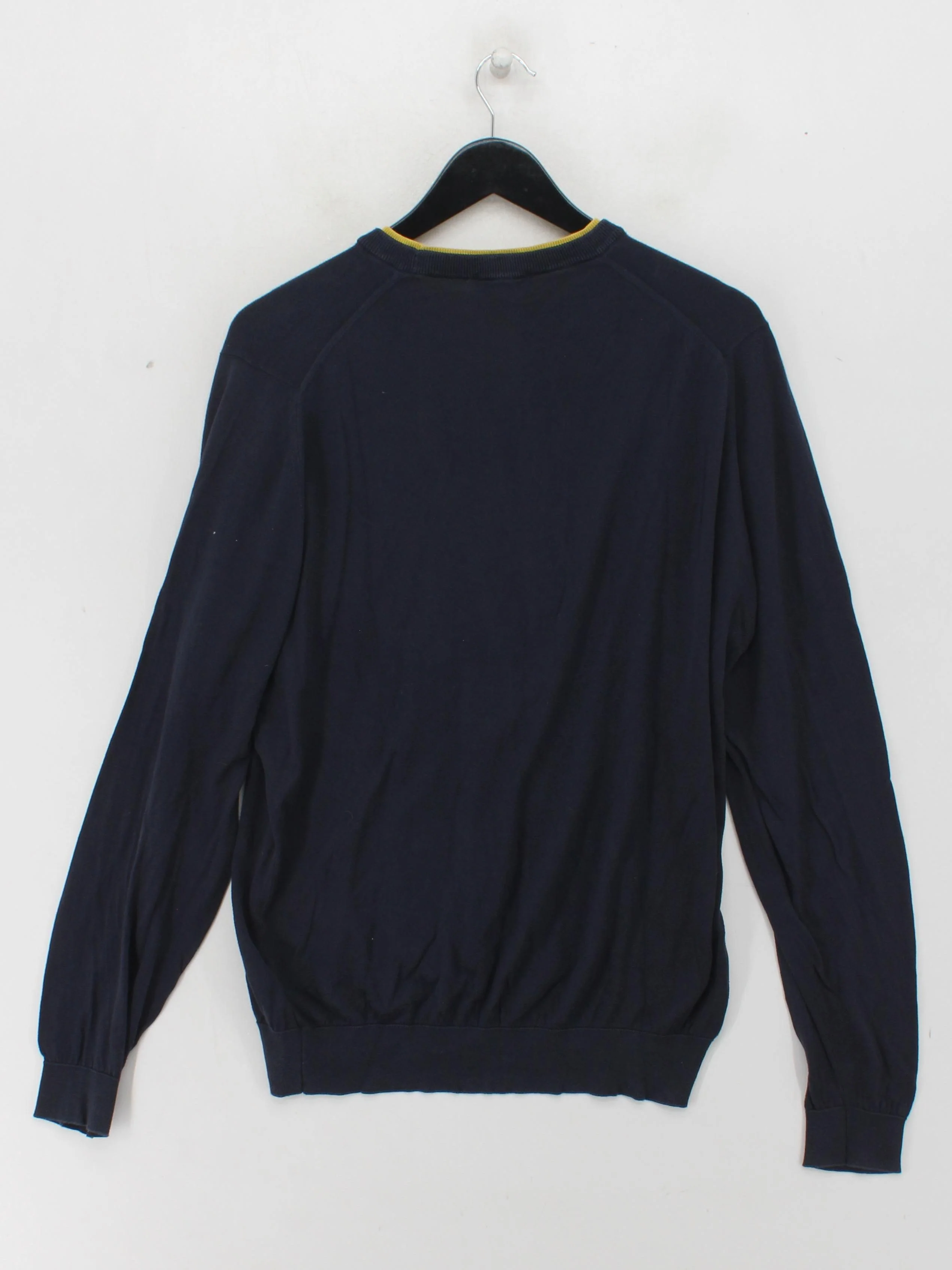 John Smedley Men's Jumper XL Blue 100% Cotton Crew Neck Pullover - Image 2