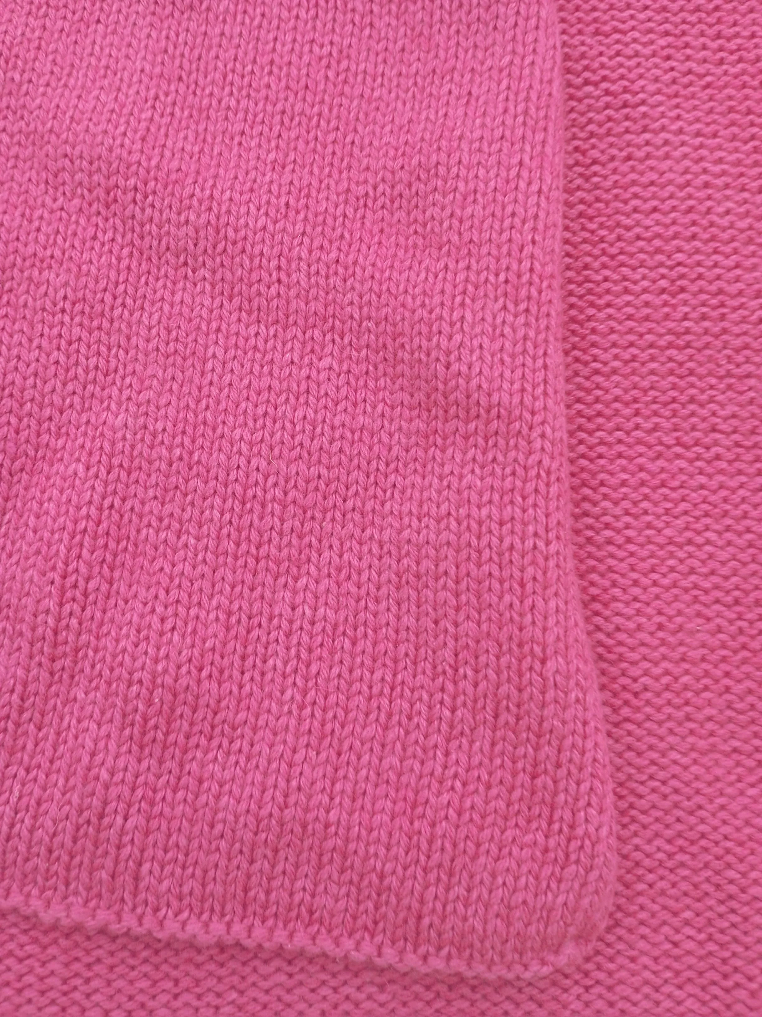 Johnstons Of Elgin Men's Scarf Pink Silk with Cashmere Scarf - Image 3