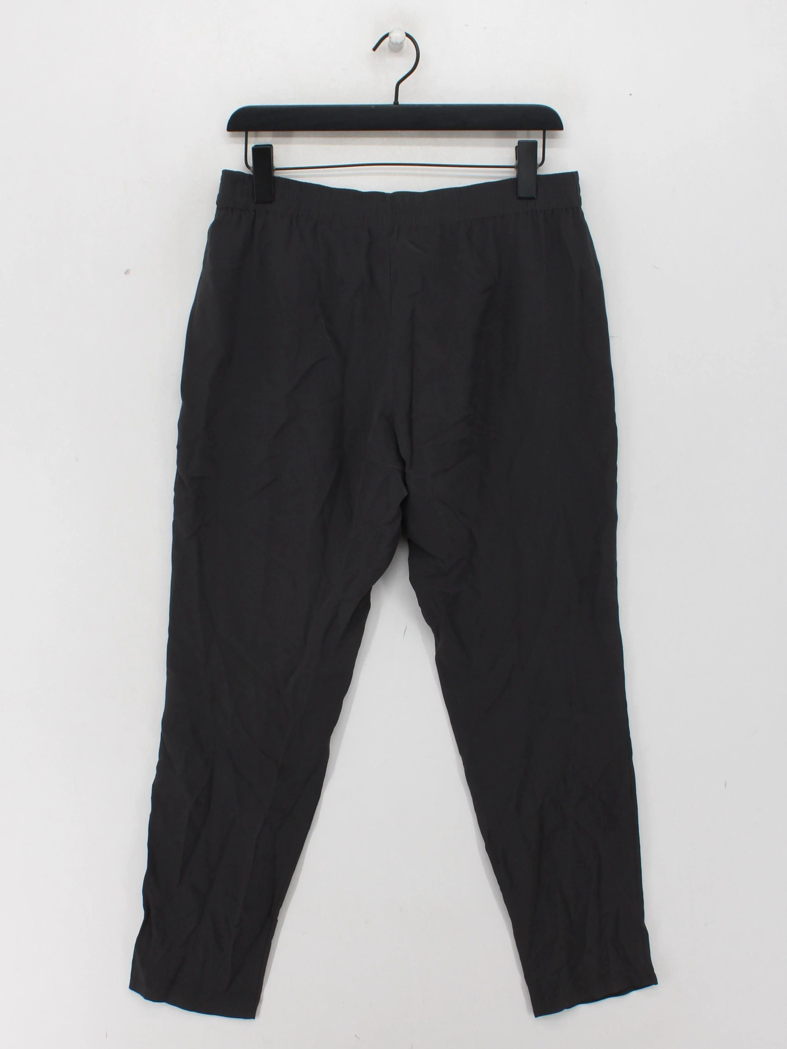 Joie Men's Sports Bottoms S Grey 100% Silk Tapered Sweatpants - Image 2
