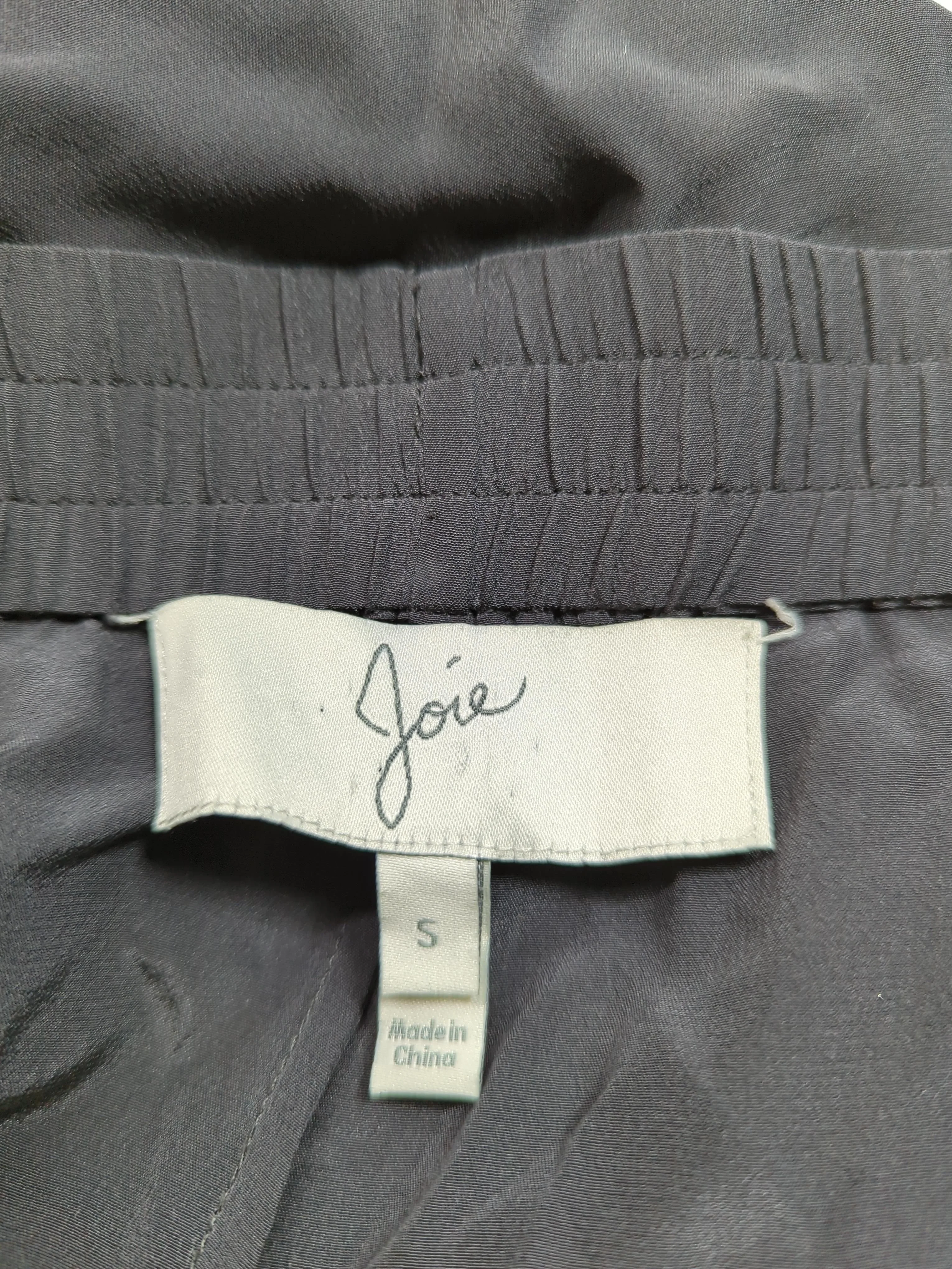 Joie Men's Sports Bottoms S Grey 100% Silk Tapered Sweatpants - Image 6