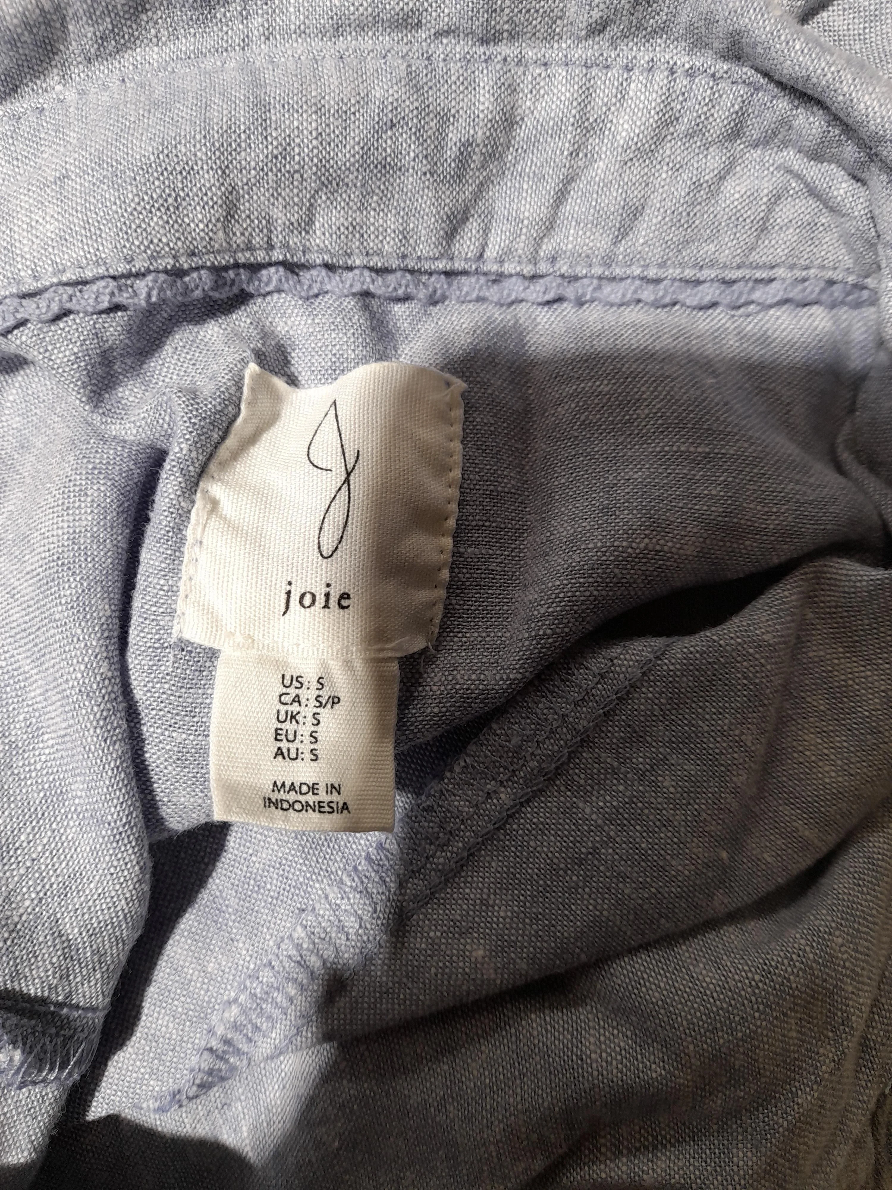 Joie Shirt Midi Dress S in Blue - Image 5